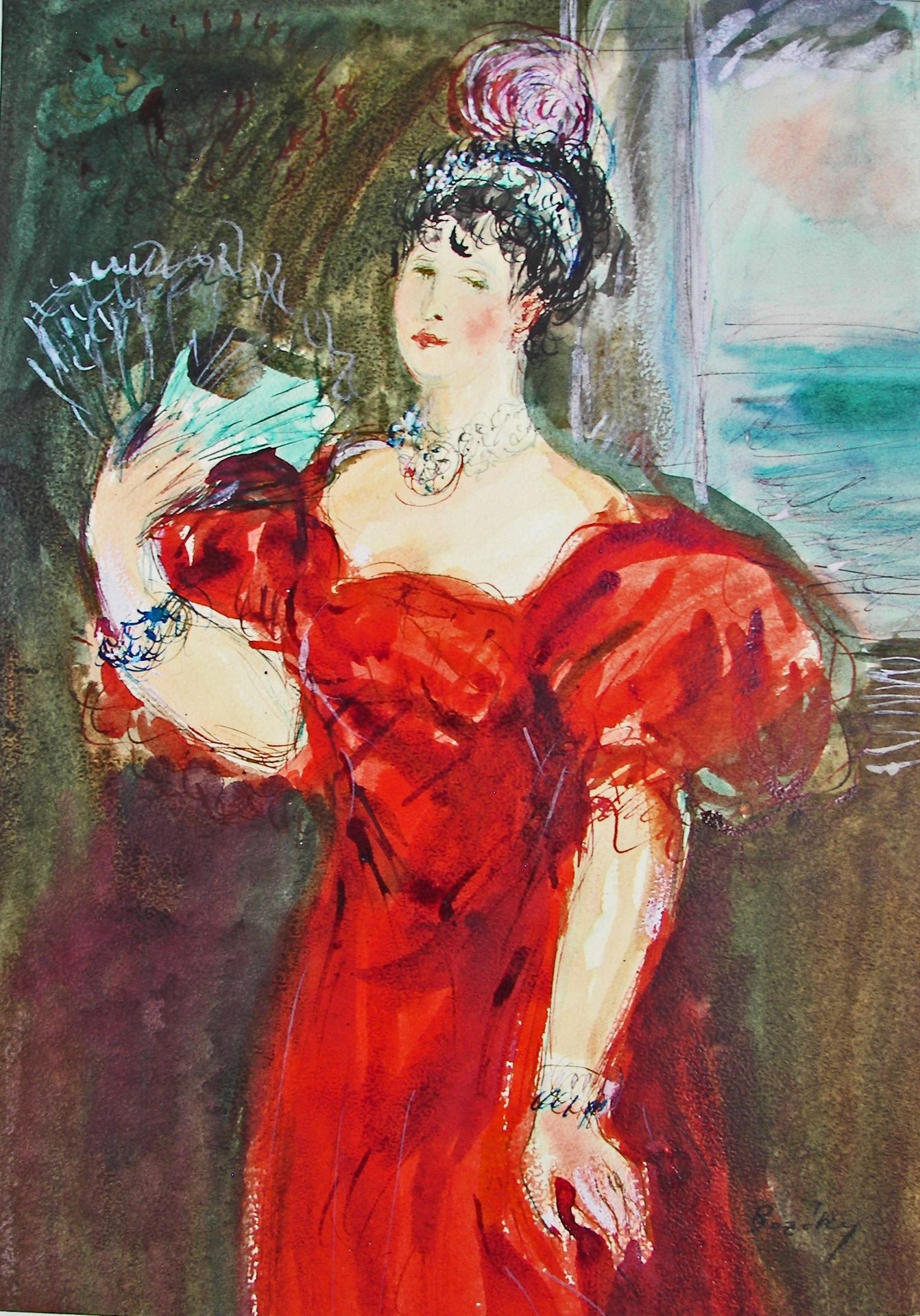 The Queen of Naples by Maria Bozoky
