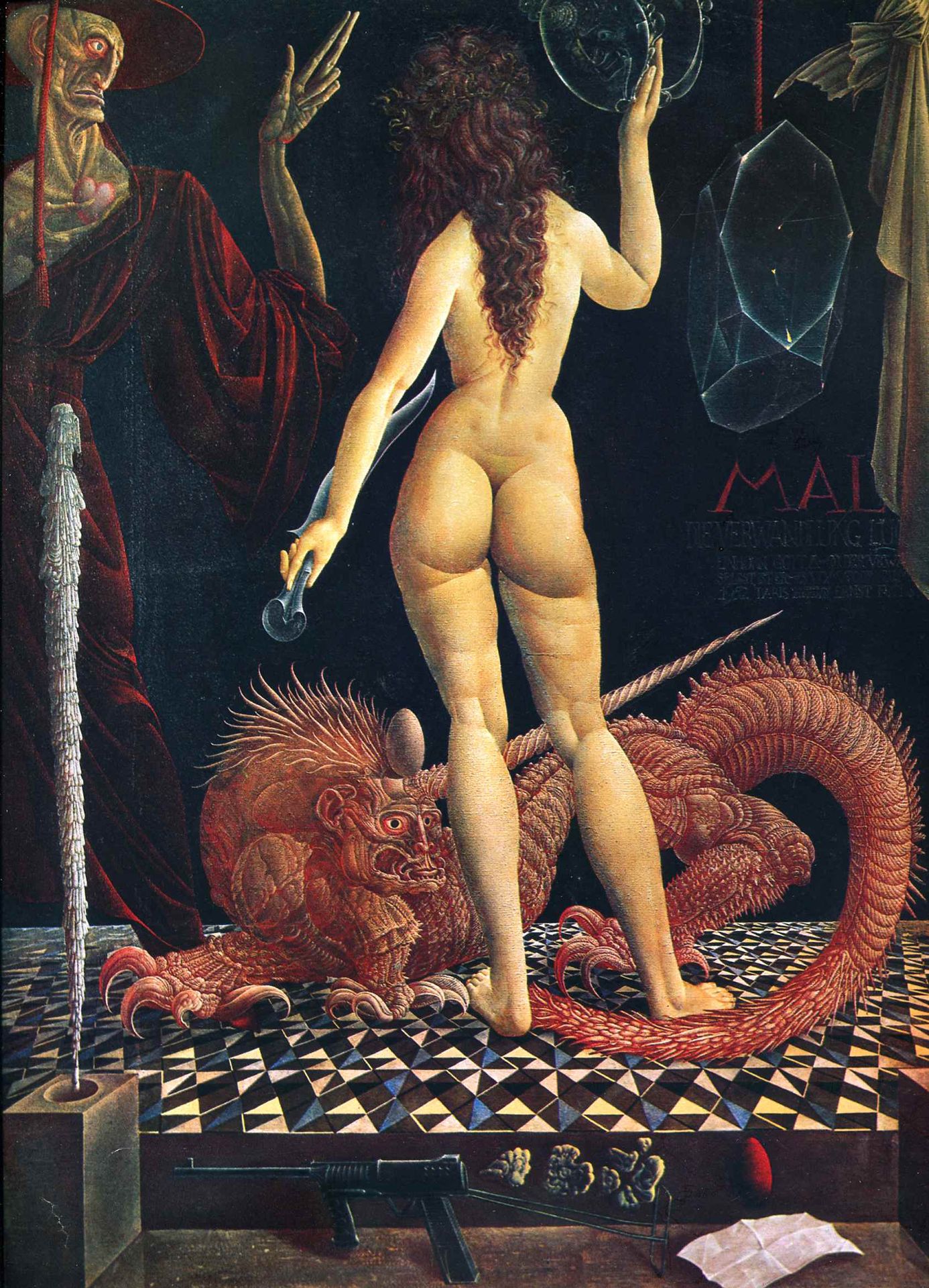 Metamorphoses of Lucretia by Ernst Fuchs