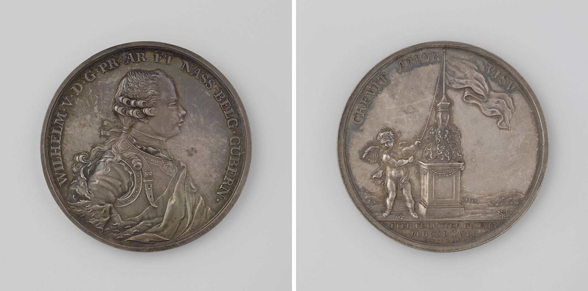 Aankomst van Willem V te Berlijn by Theodorus Victor van Berckel