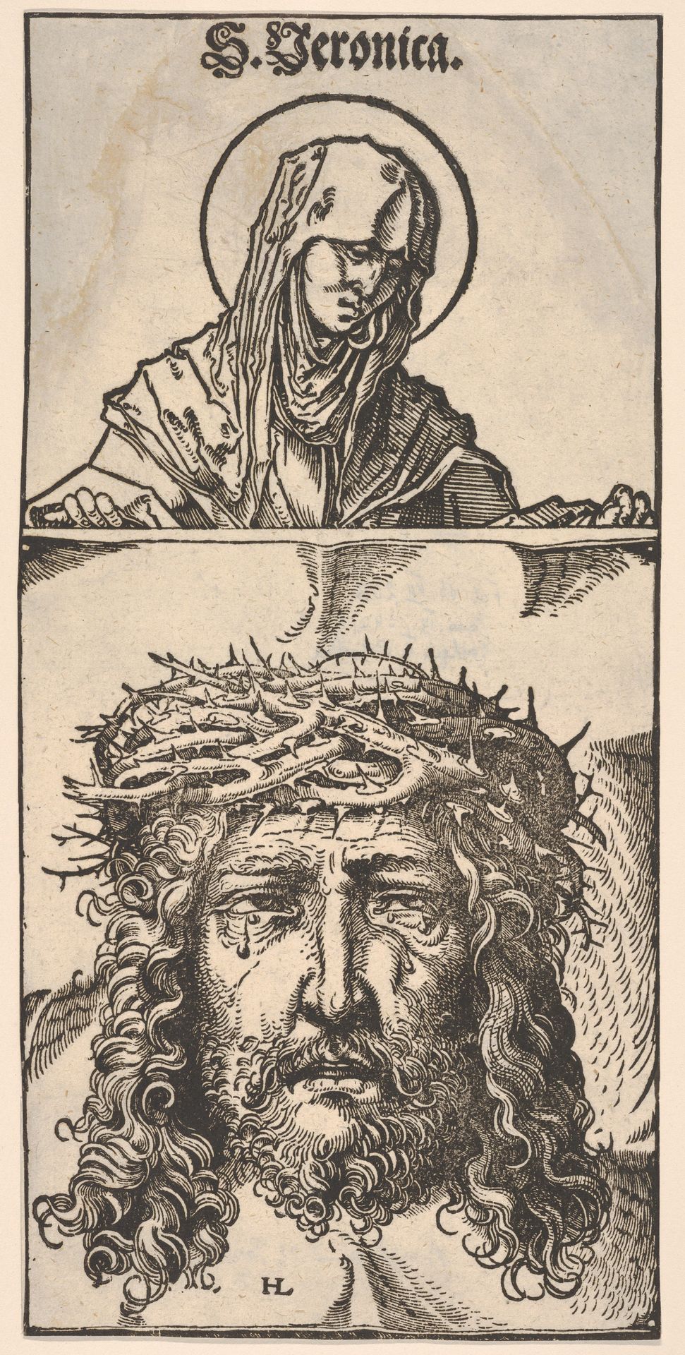 Saint Veronica with the Vernicle by Hans Burgkmair