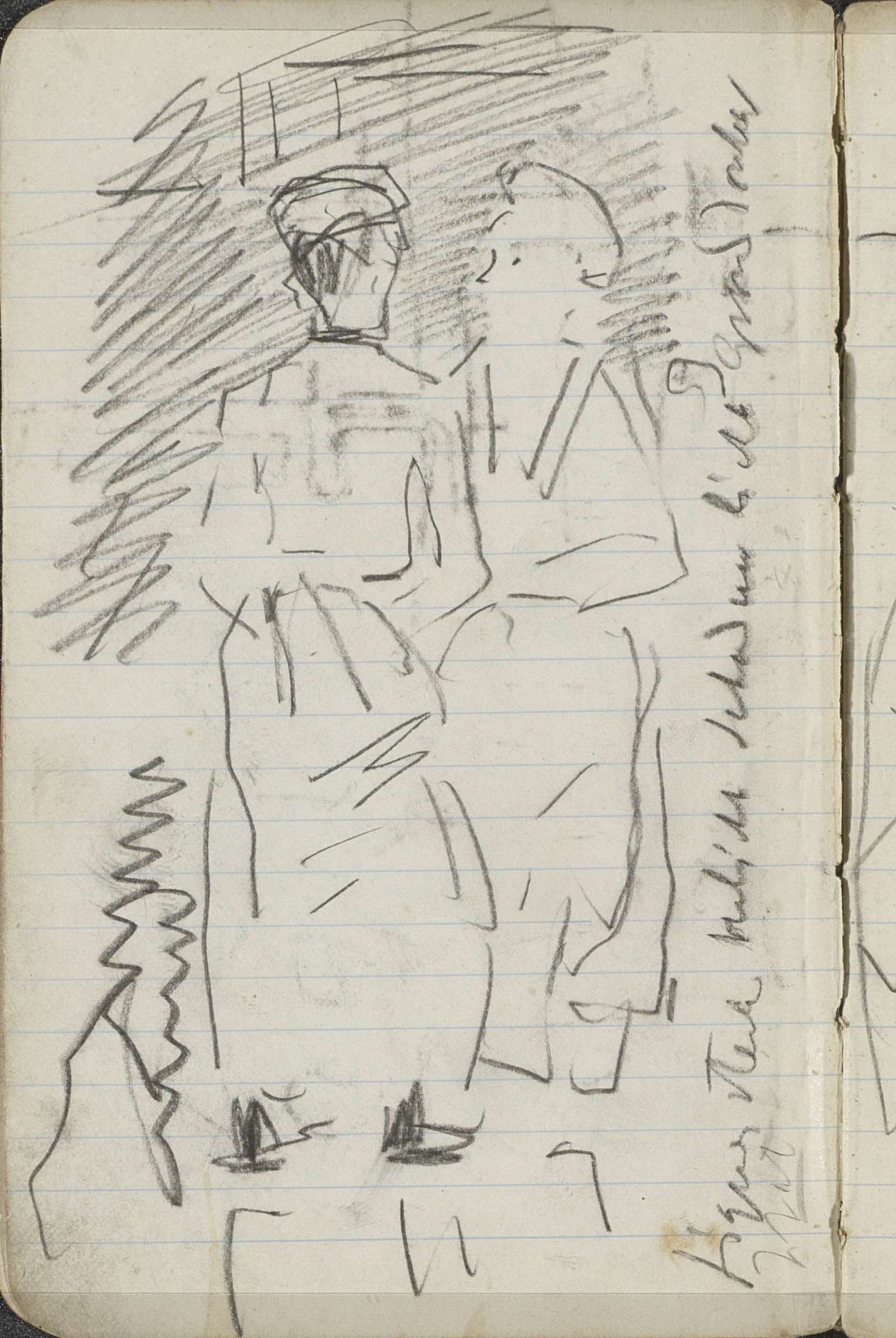 Twee dienstmeiden by George Hendrik Breitner