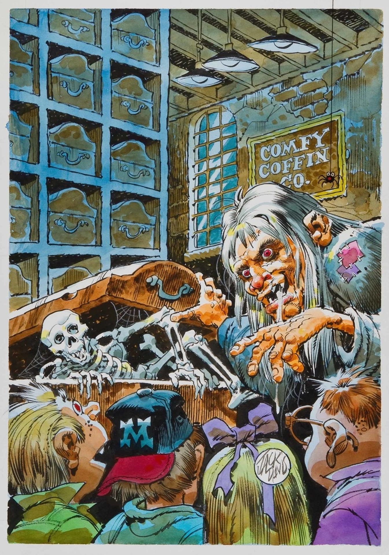 A Tale from the Crypt; Class Trip by Jack Davis