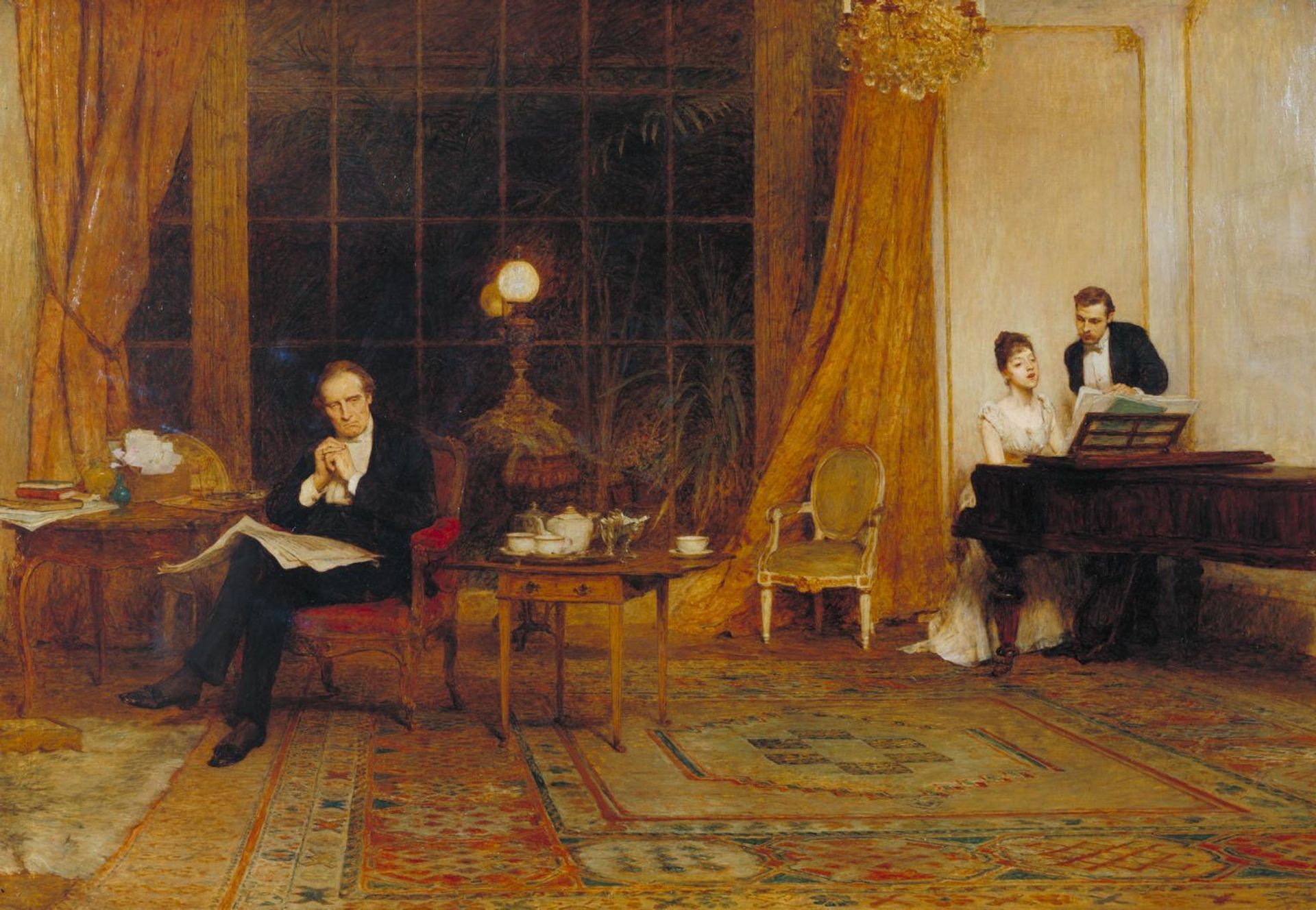 Her Mother’s Voice by  Sir William Quiller Orchardson