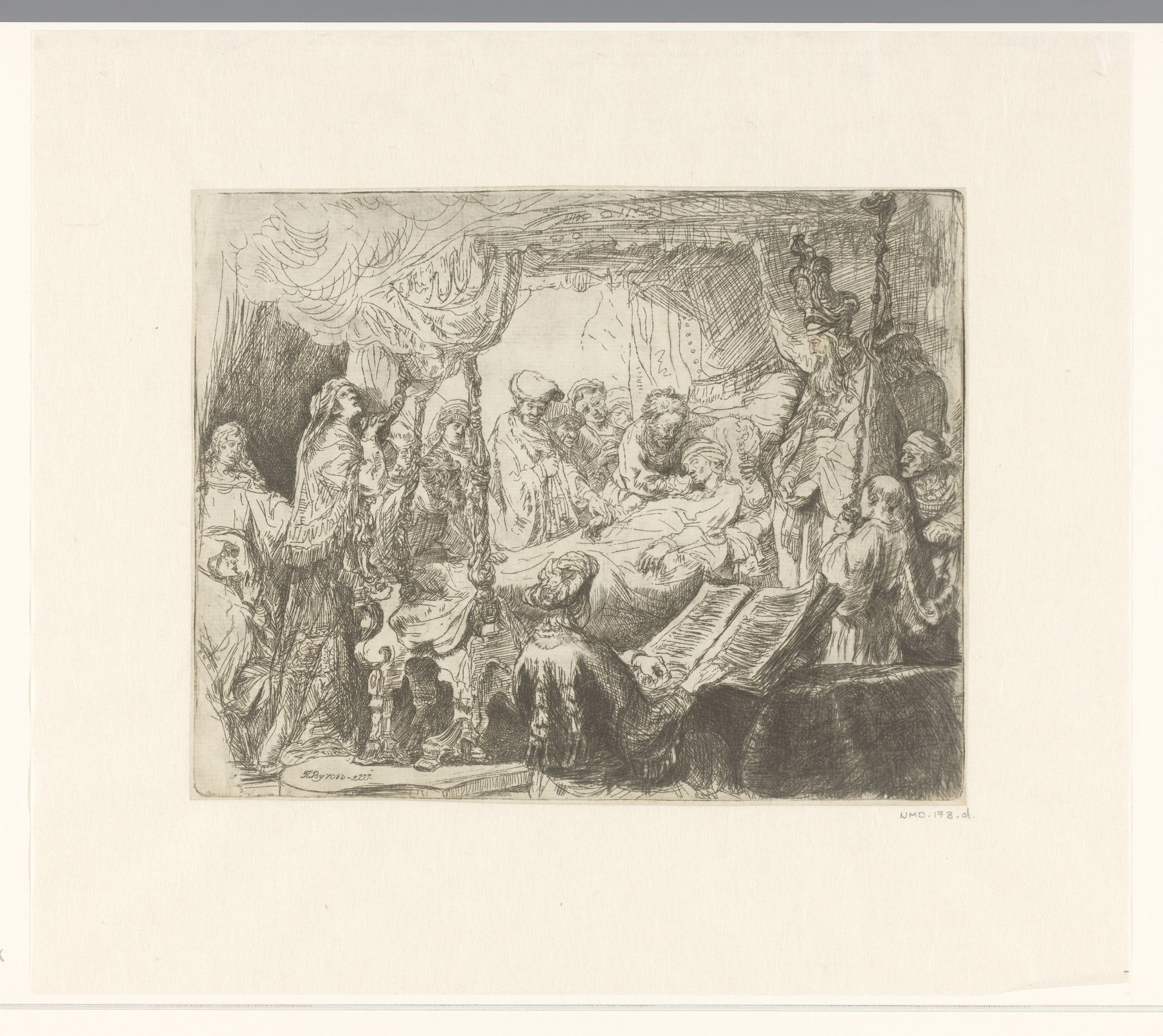 The death of the Virgin by Richard Byron
