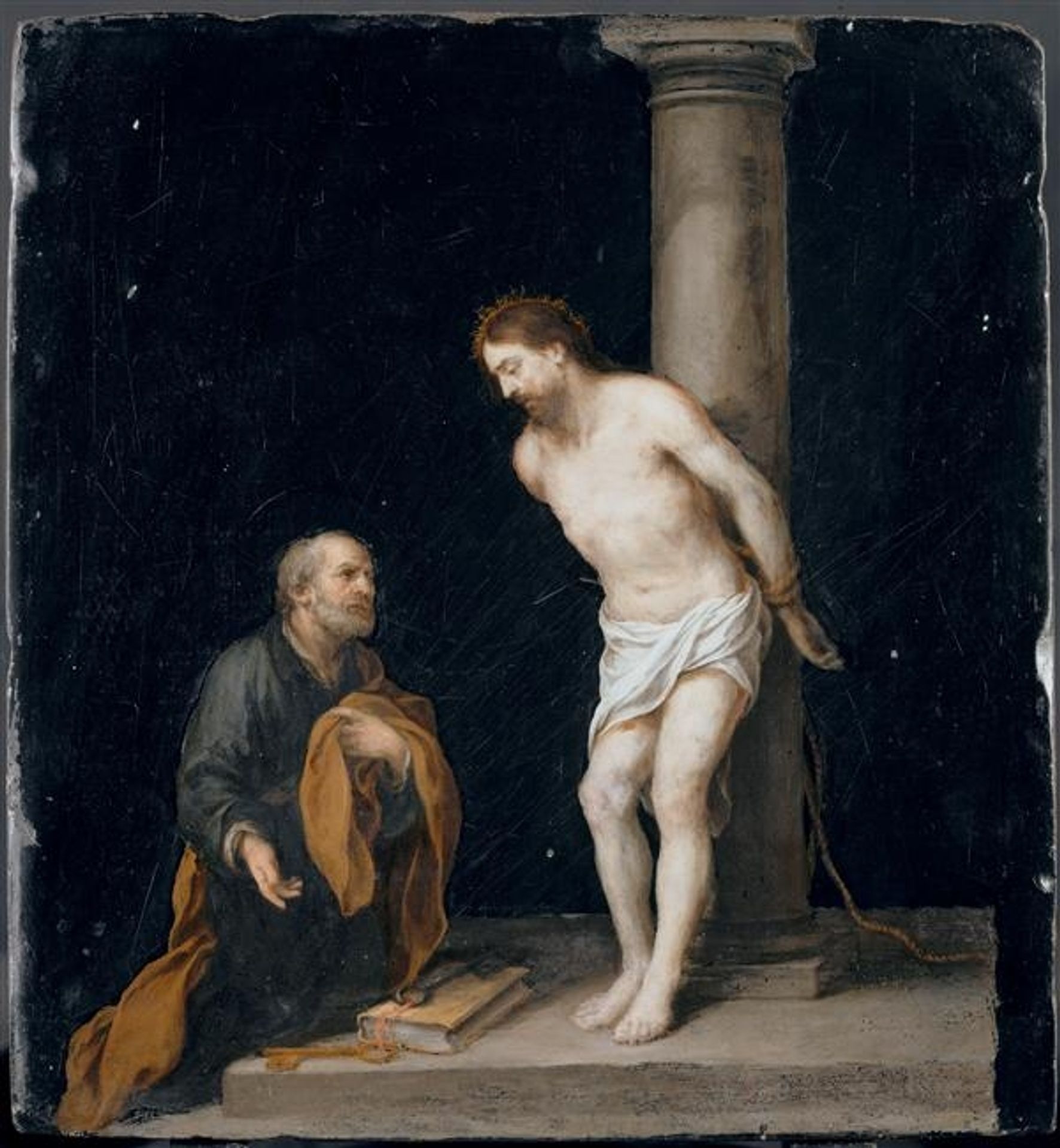 Christ The Column by Bartolomé Estebán Murillo