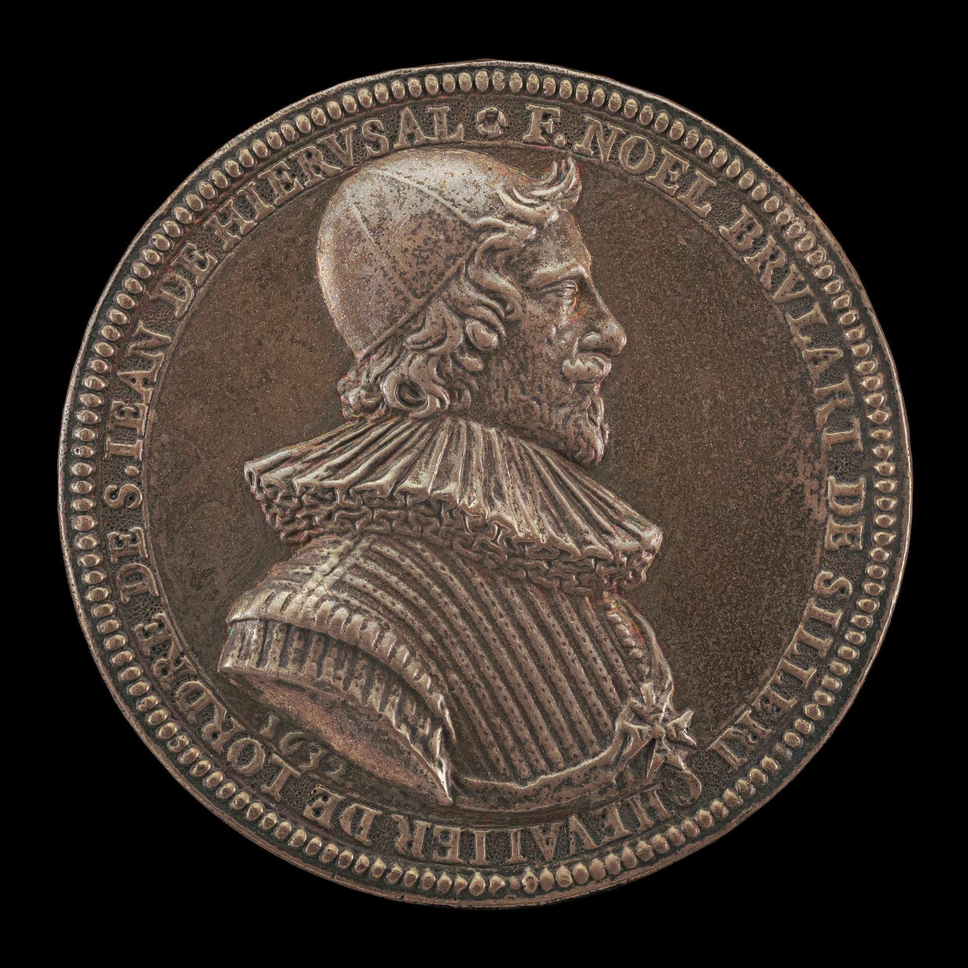 Noël Brulart de Sillery, 1577-1640, Knight of Malta 1632 [obverse] by Anonymous