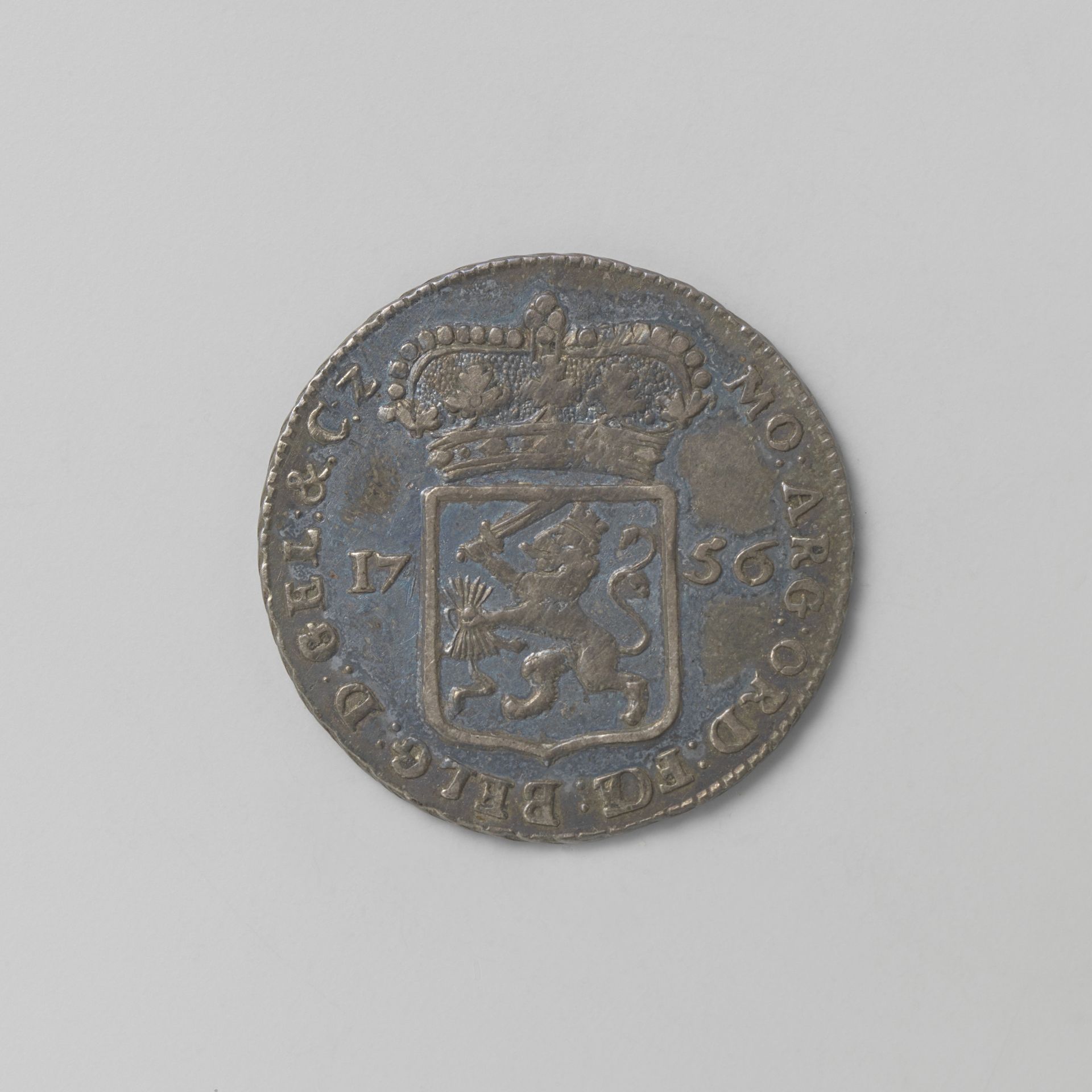 Gelderse kwart gulden, 1756 by Provincie Gelderland