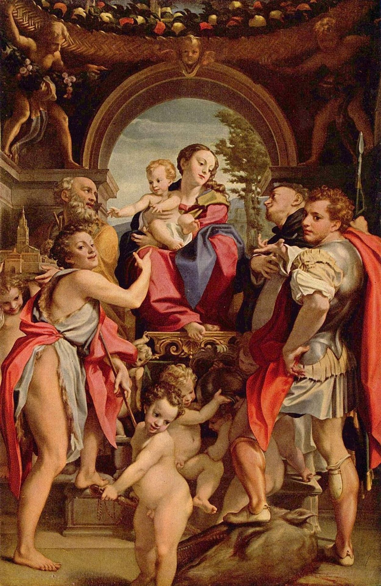 Madonna with St. George by Correggio