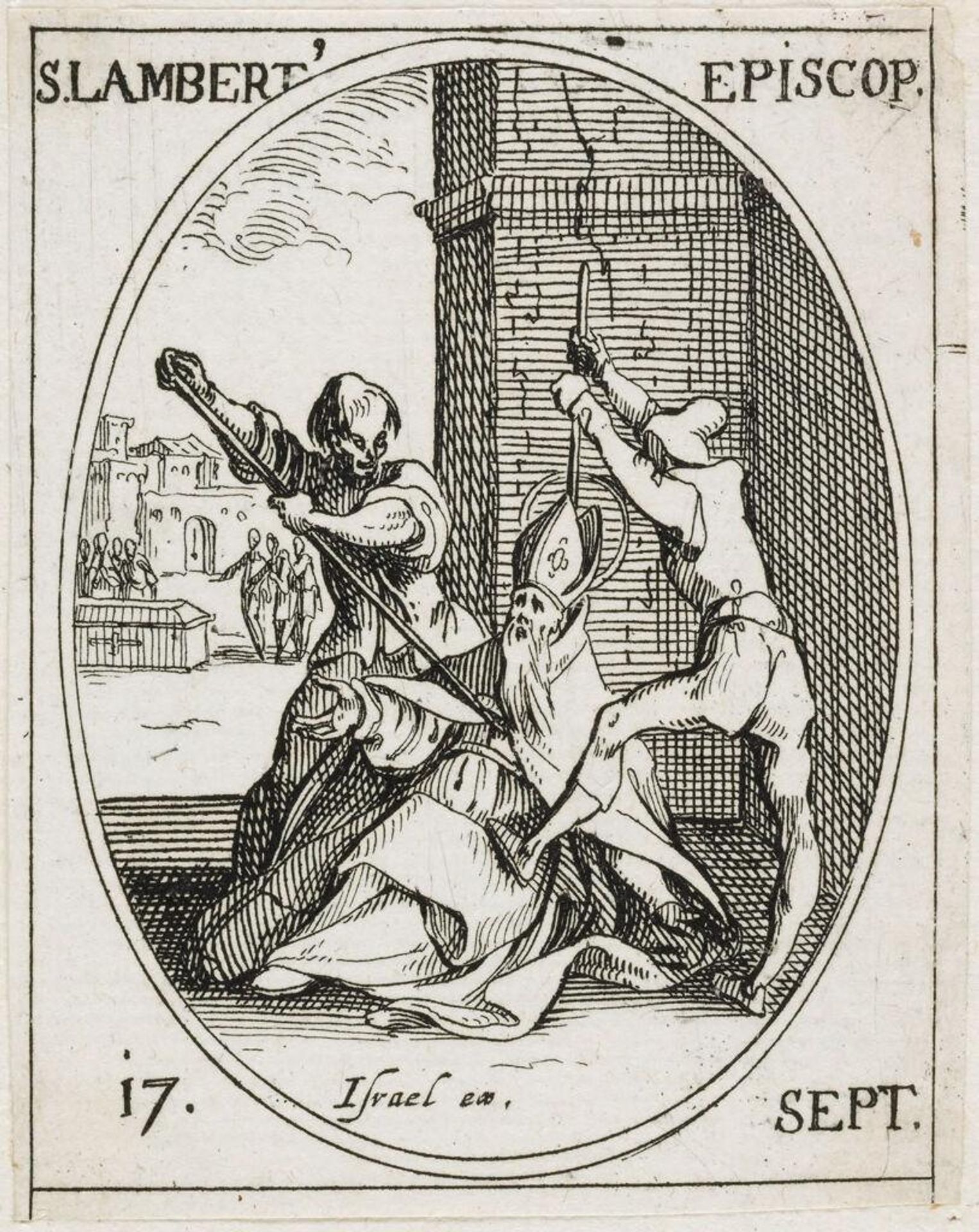 Saint Lambert by Jacques Callot