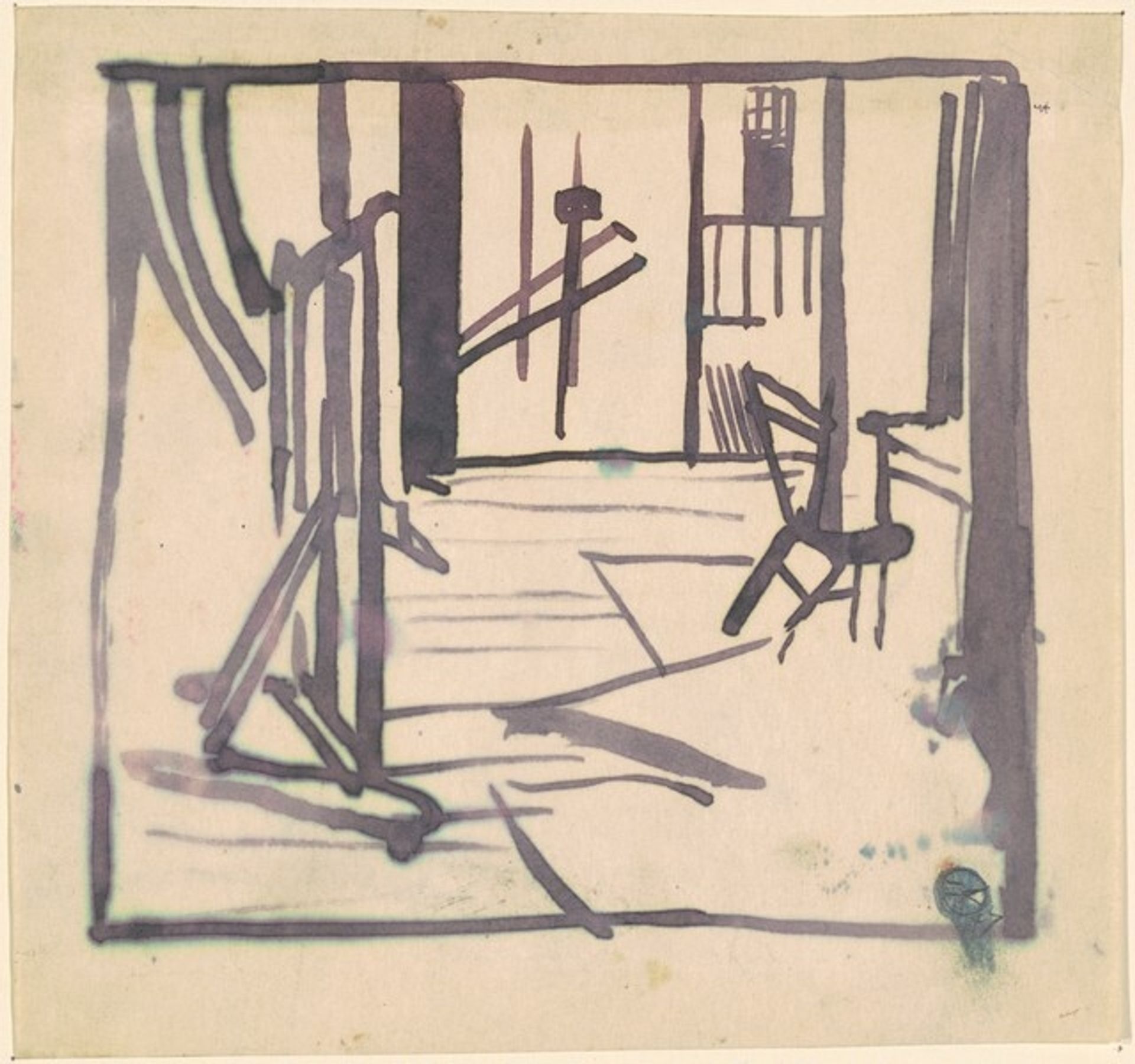 Studio Interior by Franz Kline