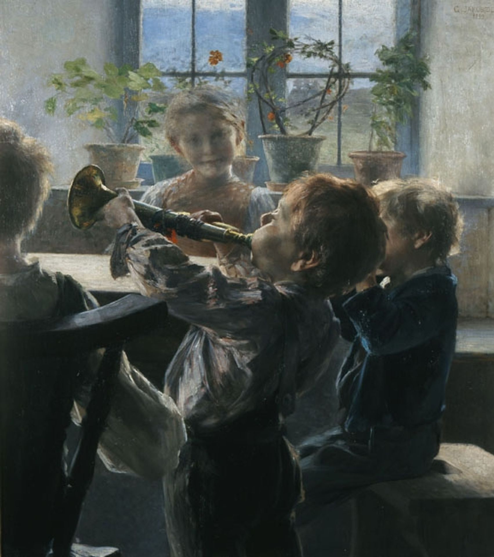 Fragment from the "Children's Concert" by Georgios Jakobides