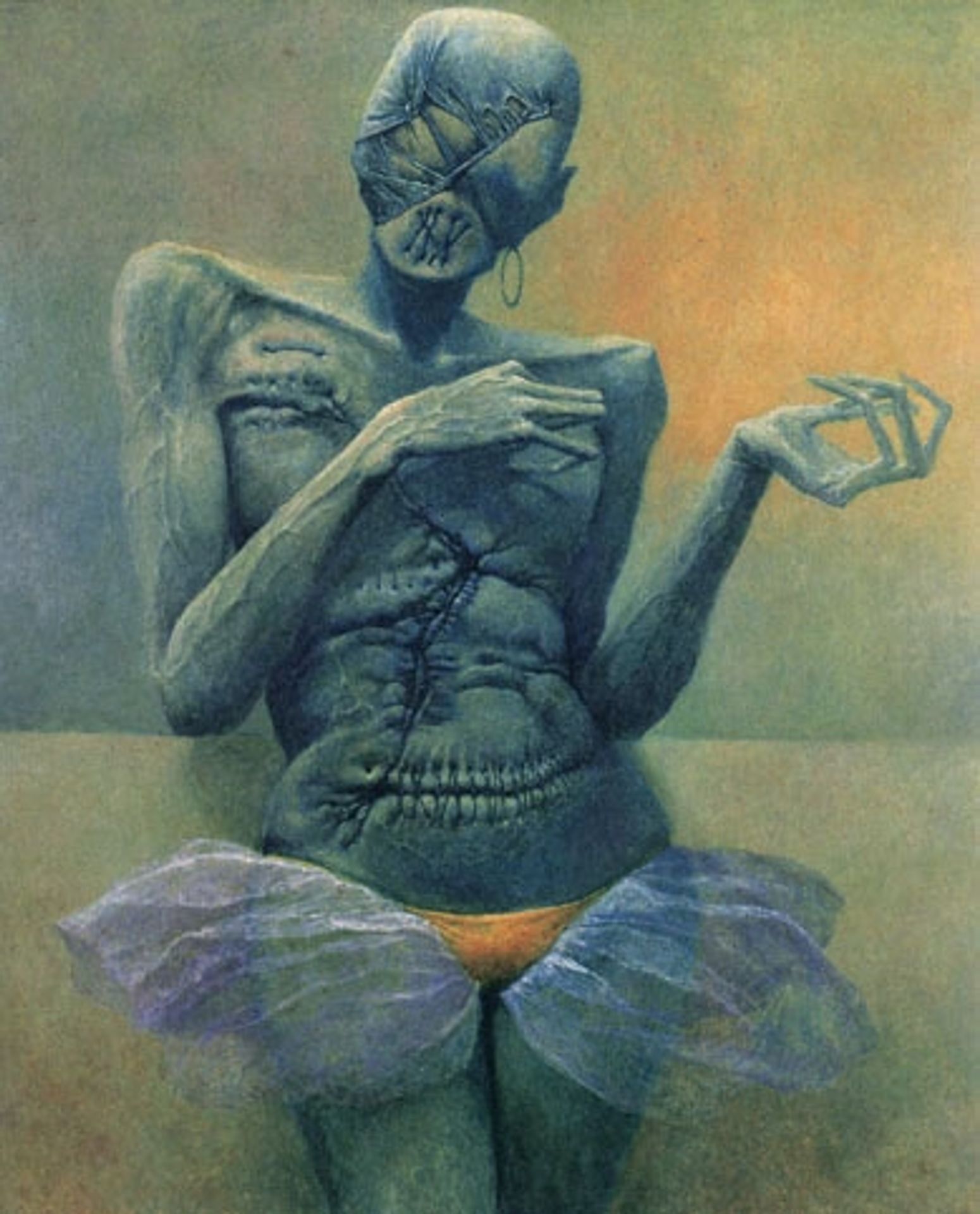 Untitled by Zdzislaw Beksinski