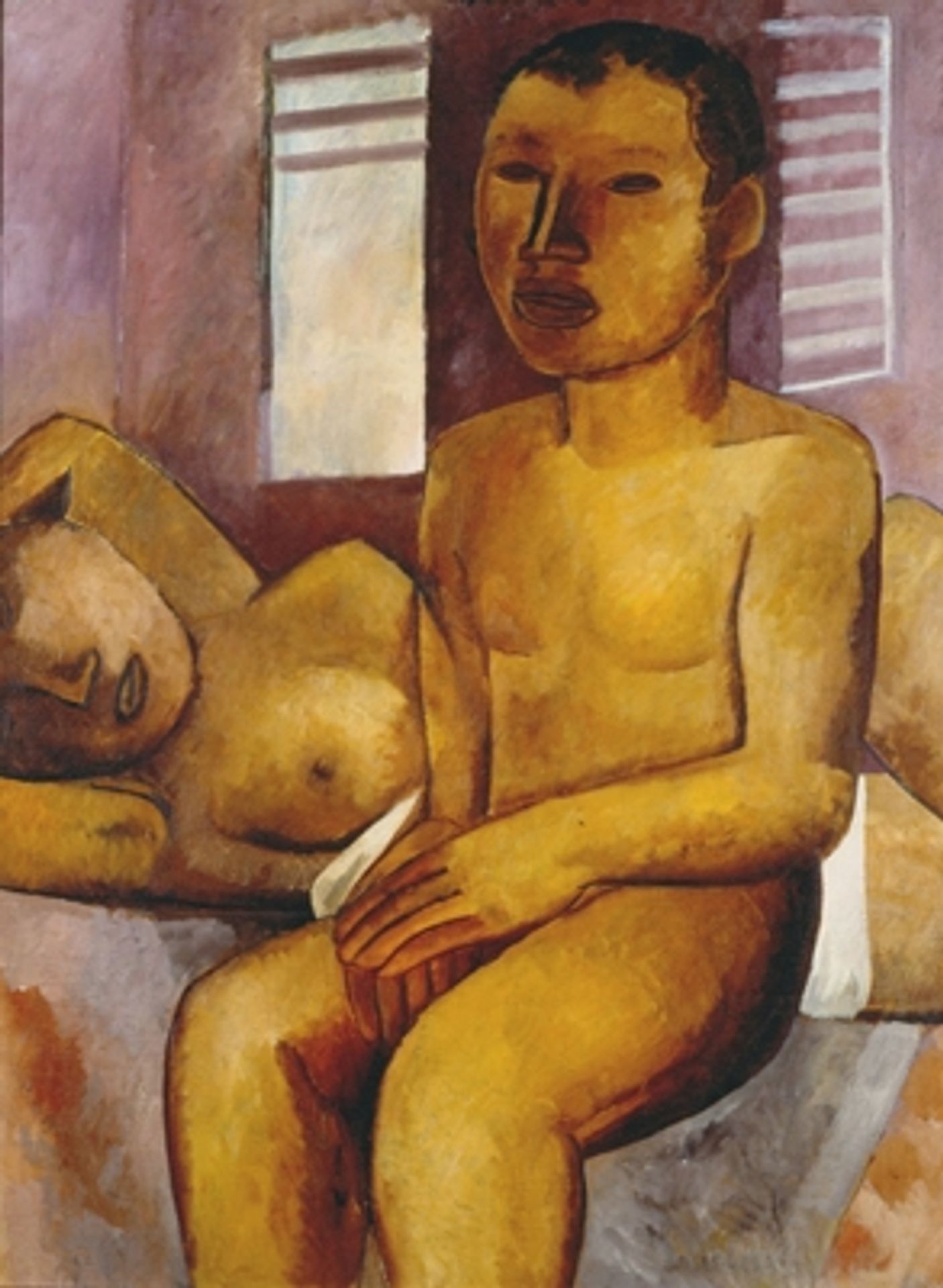 Dois nus by Lasar Segall