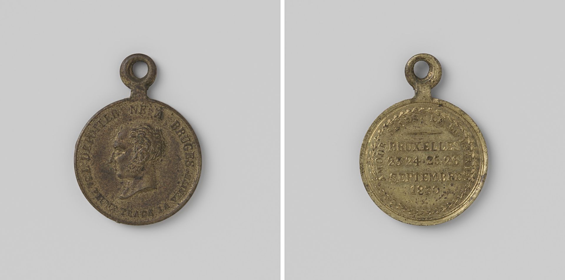 Septemberdagen te Brussel, ter ere van Louis Joseph de Potter by Anonymous