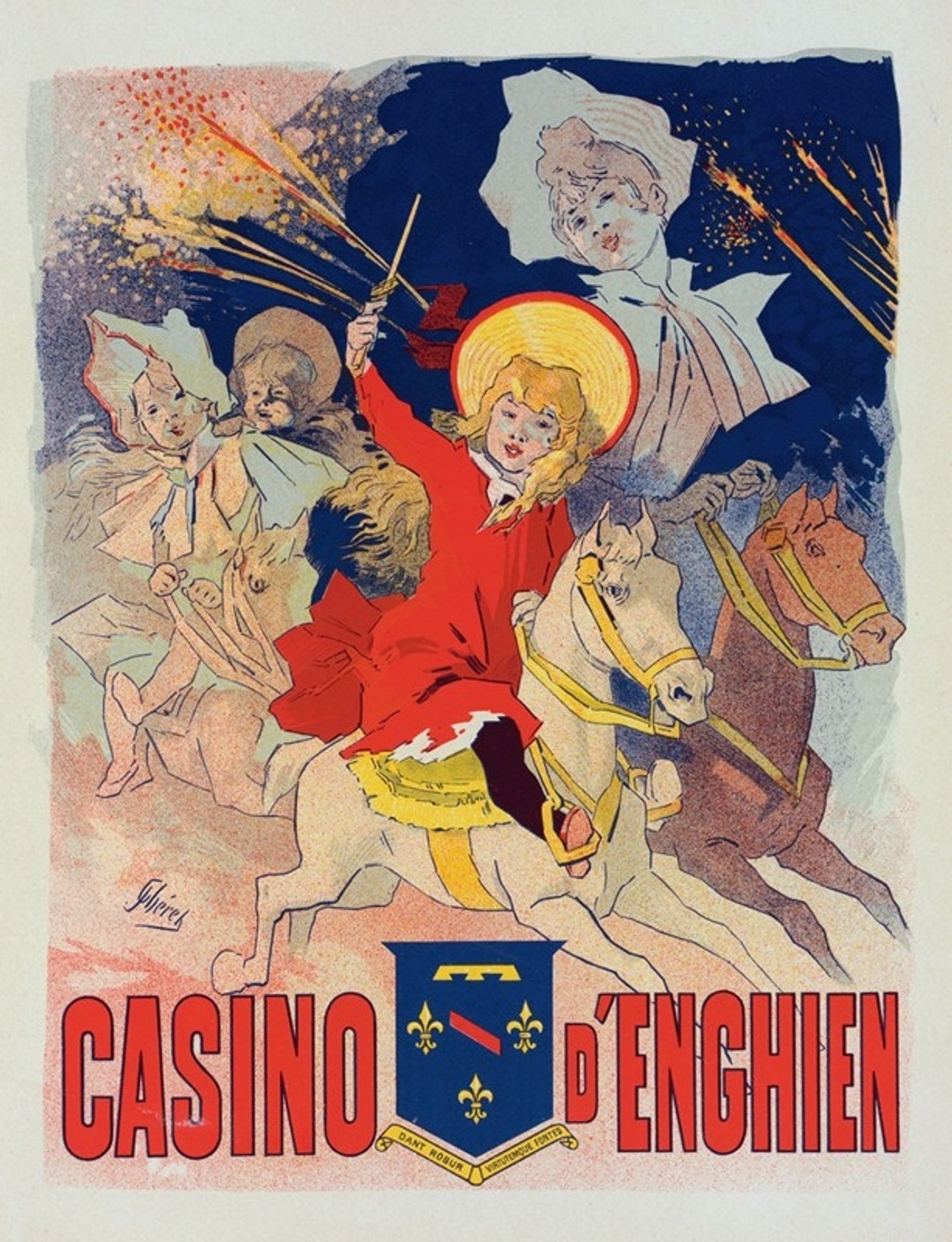 Casino d’Enghien by Jules Chéret