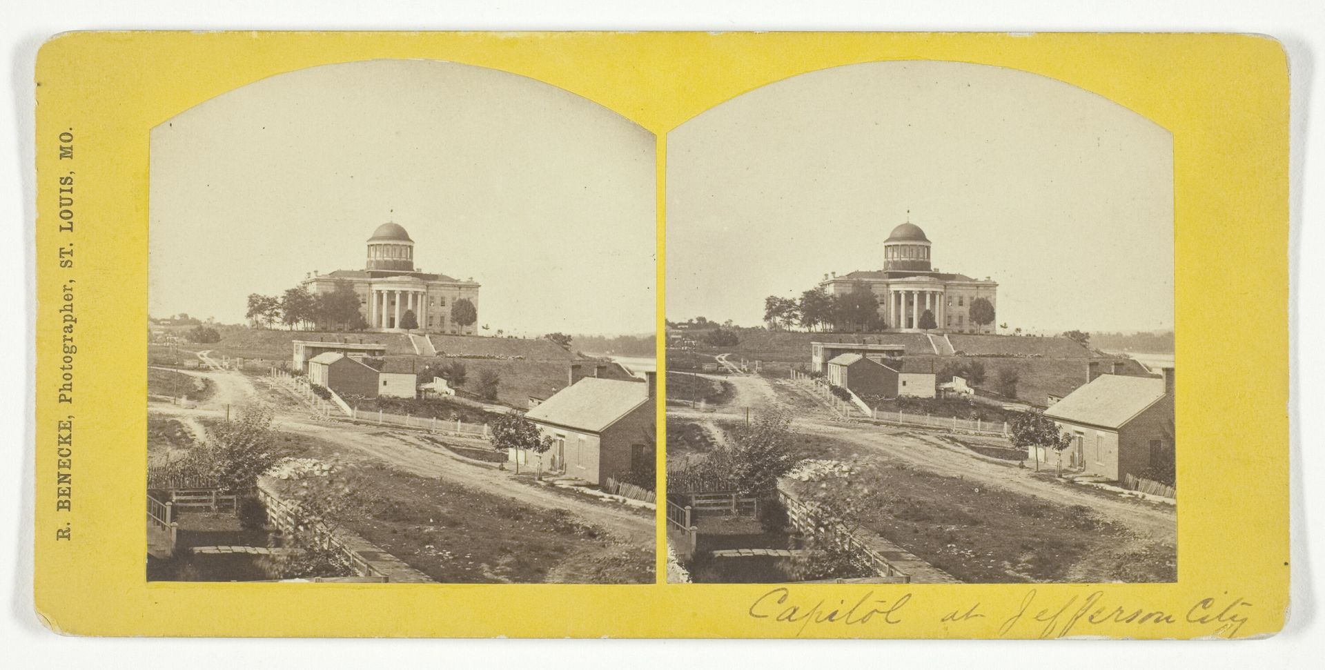 Capital at Jefferson City by Robert Benecke
