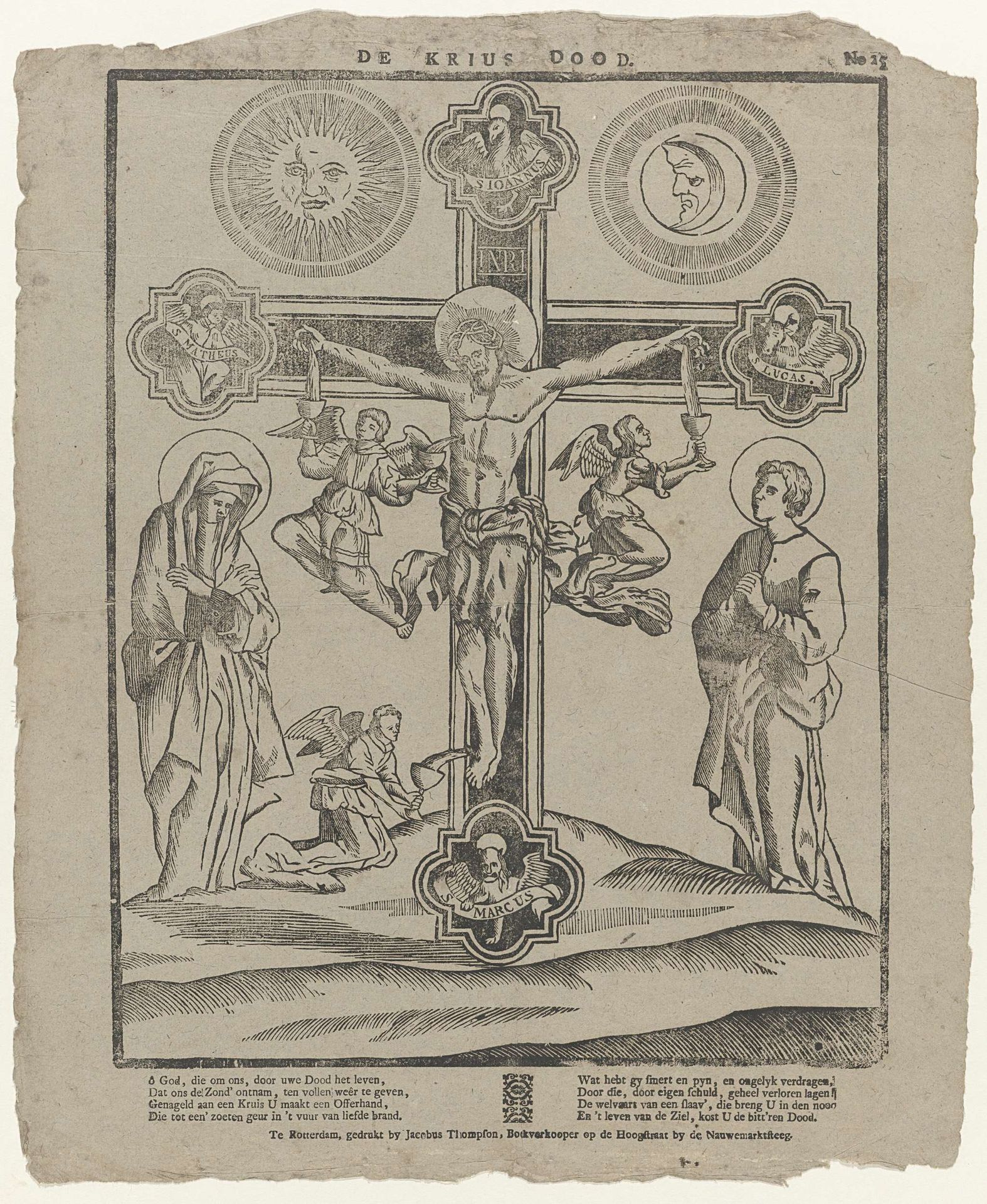 De kruis dood by Jacobus Thompson
