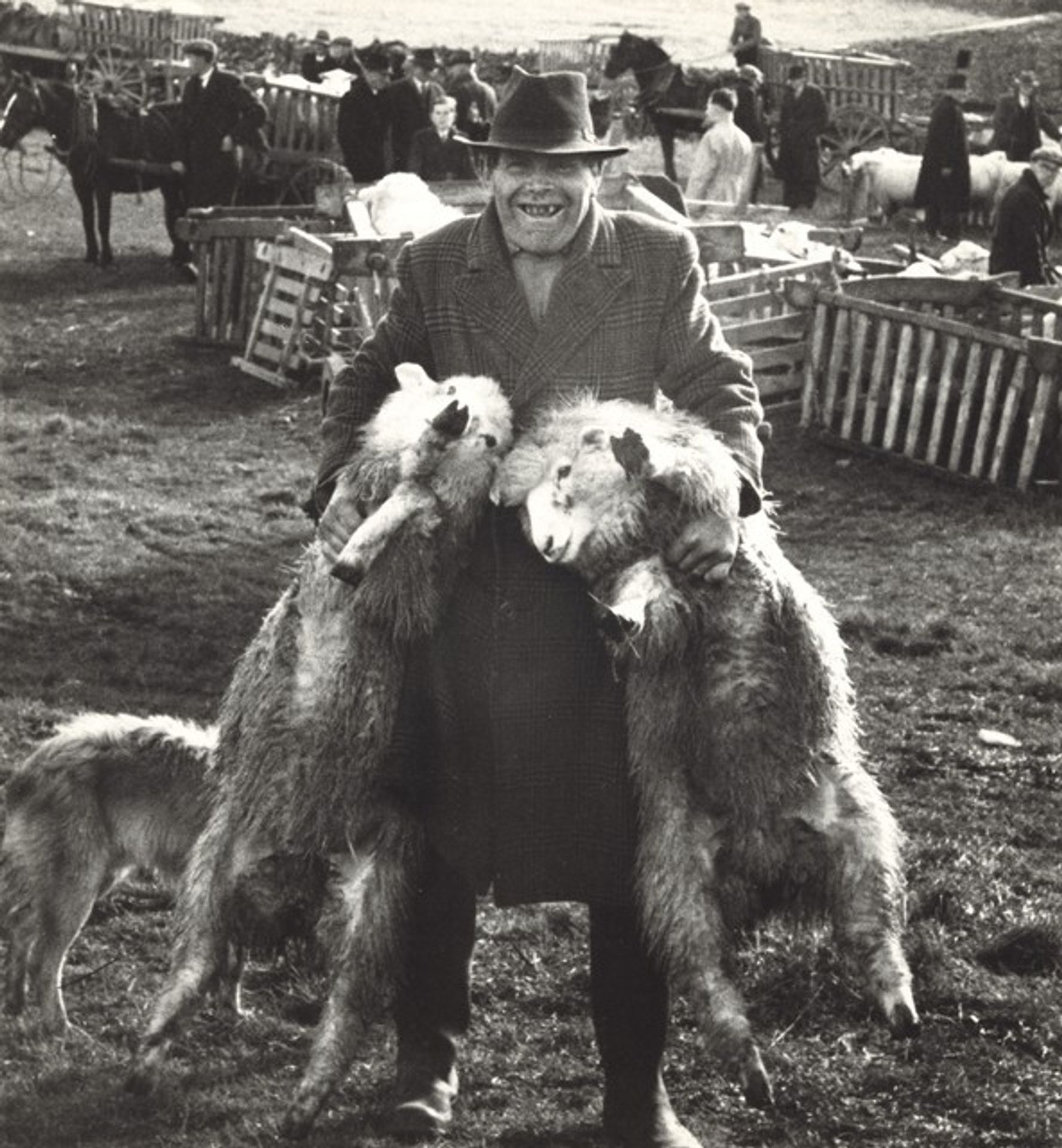 Patrick Flanagan on Tubber Green, County Galway, Ireland
 by Dorothea Lange
