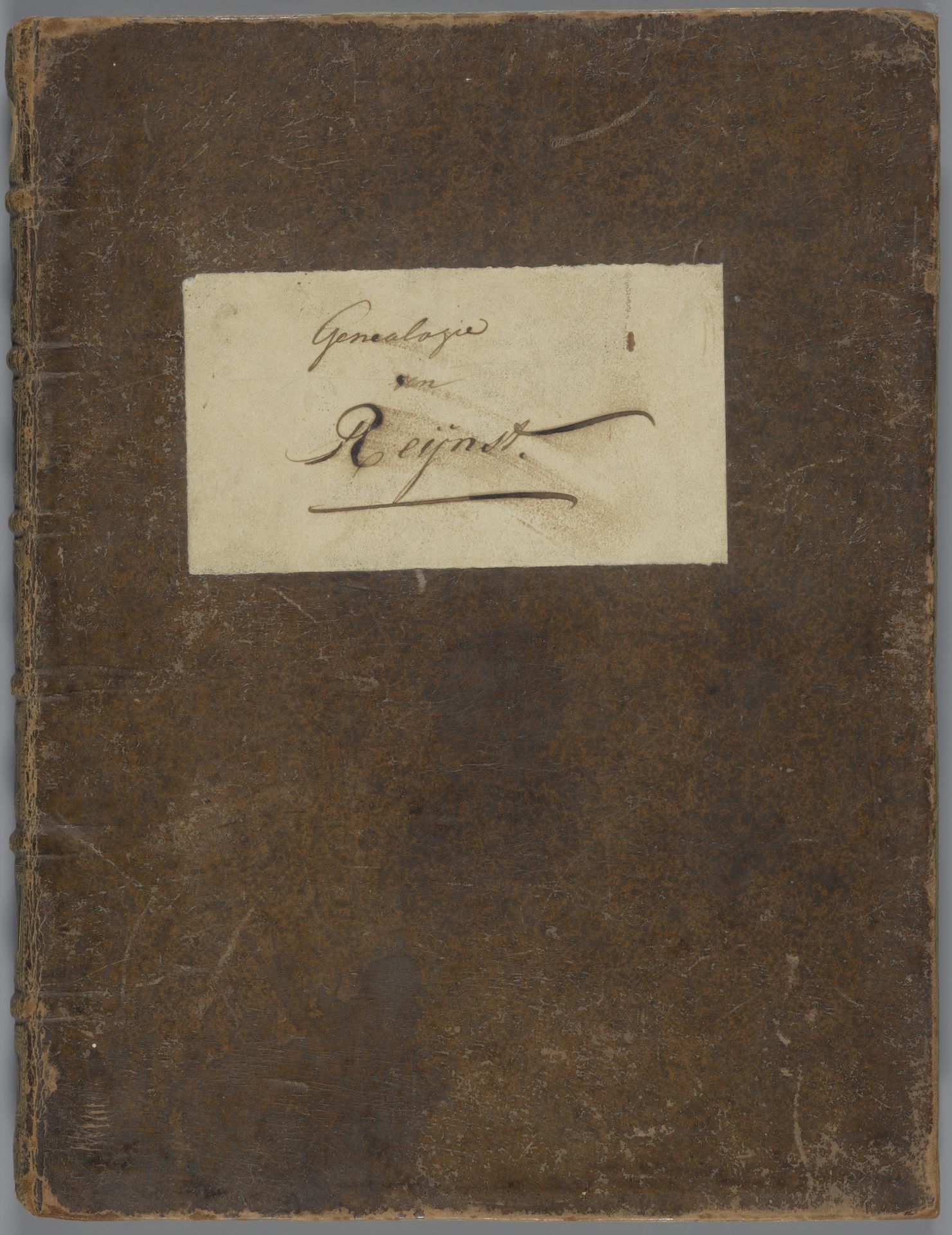 Généalogie van Reynst by J. Reynst