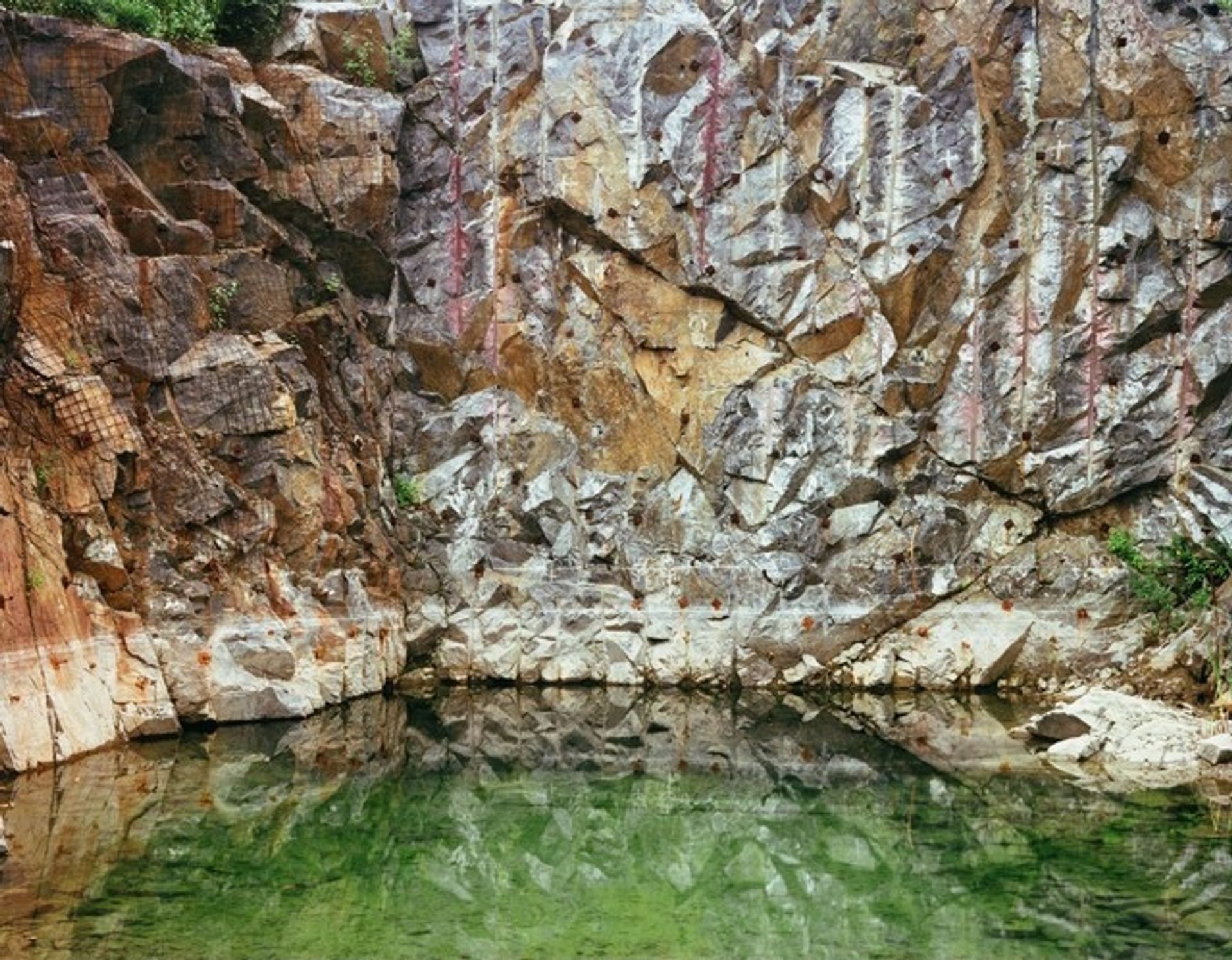 Mines #13, Inco-Abandoned Mine Shaft, Crean Hill Mine, Sudbury, Ontario by Edward Burtynsky