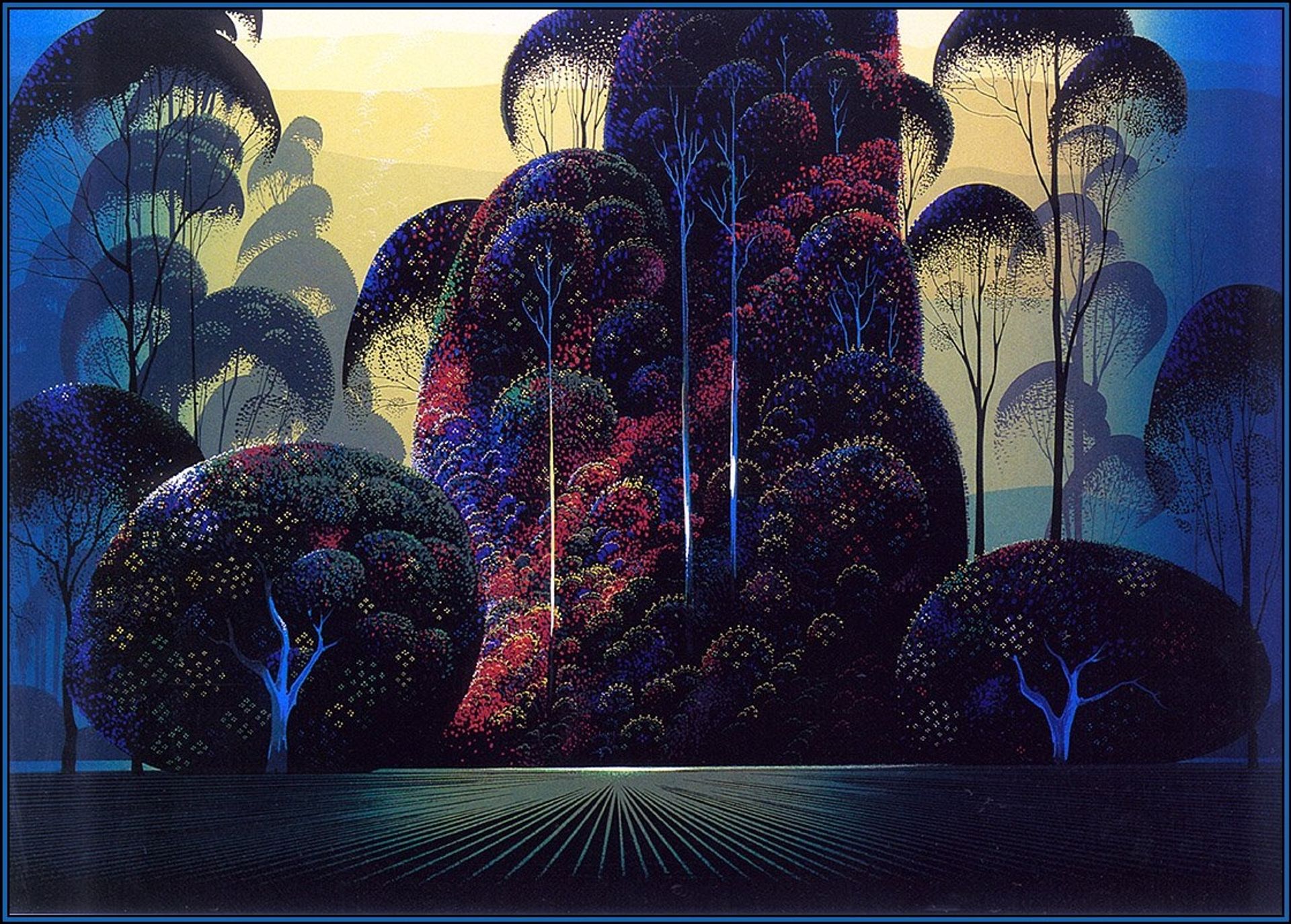 Mendocino by Eyvind Earle