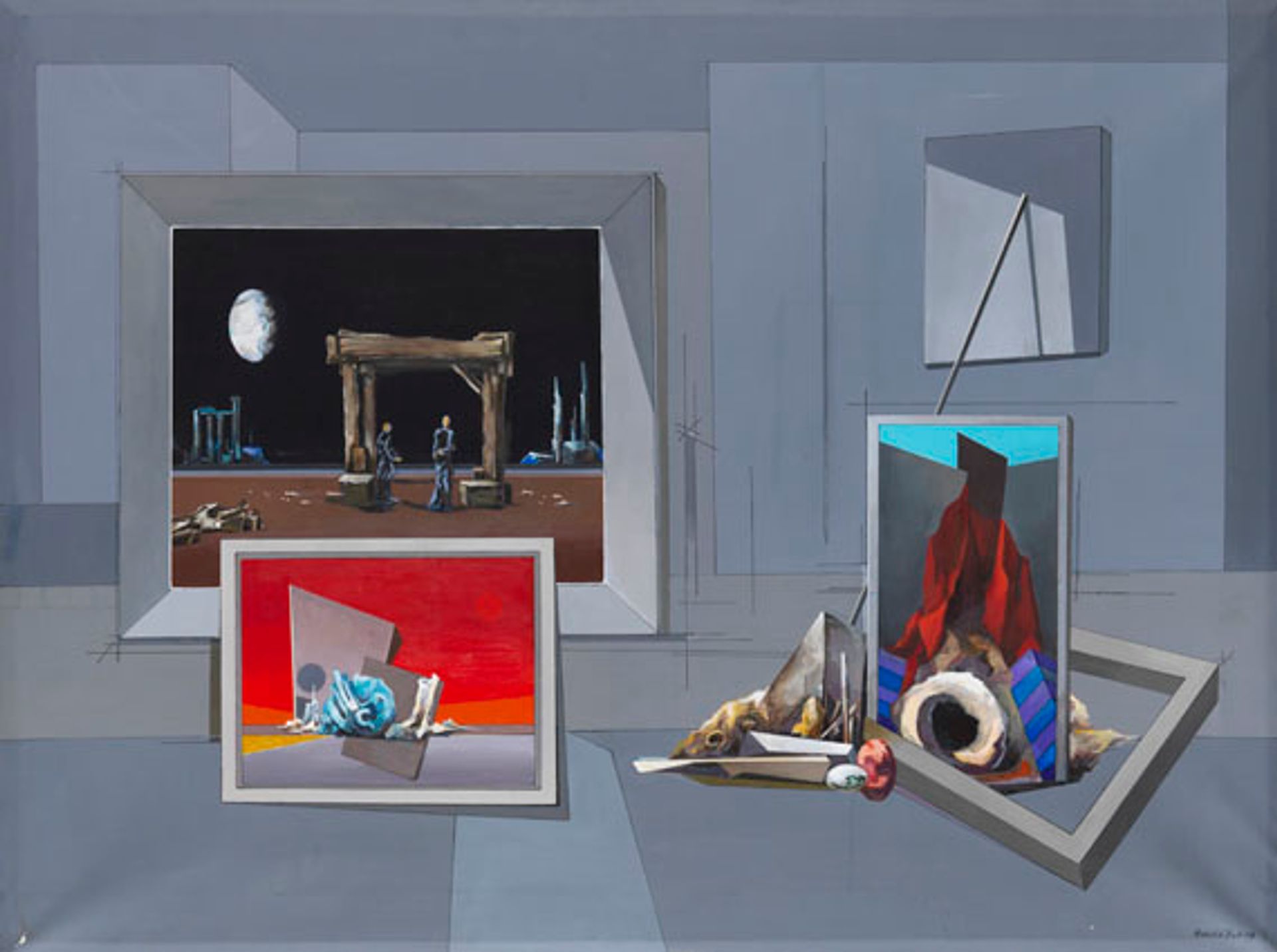 Paysage mystique by Francis Bott