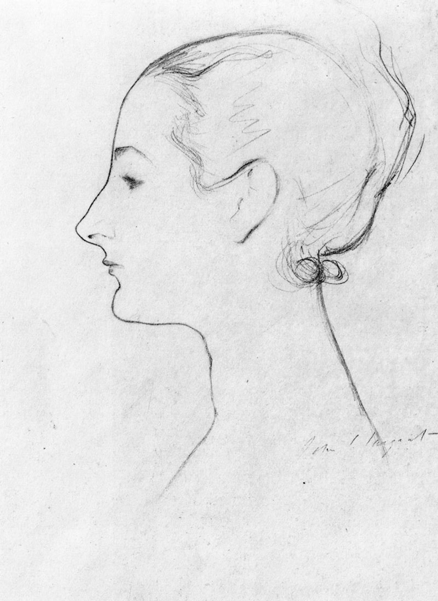 Study for Madame X by John Singer Sargent