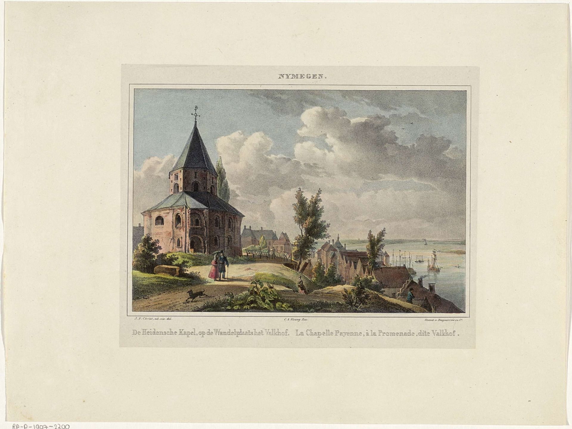 Sint-Nicolaaskapel in Nijmegen by Johannes Franciscus Christ