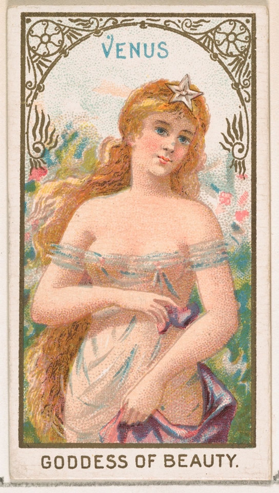 Venus, Goddess of Beauty, from the Goddesses of the Greeks and Romans series (N188) issued by Wm. S. Kimball & Co. by William S. Kimball & Company