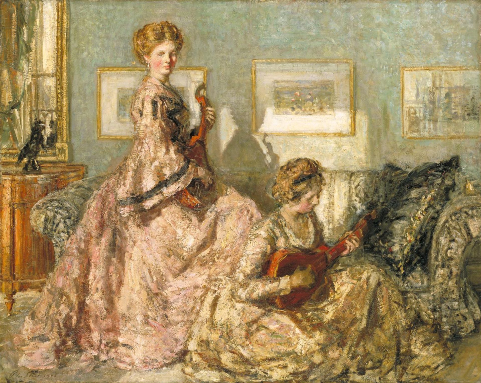 The Music Room by  Philip Wilson Steer