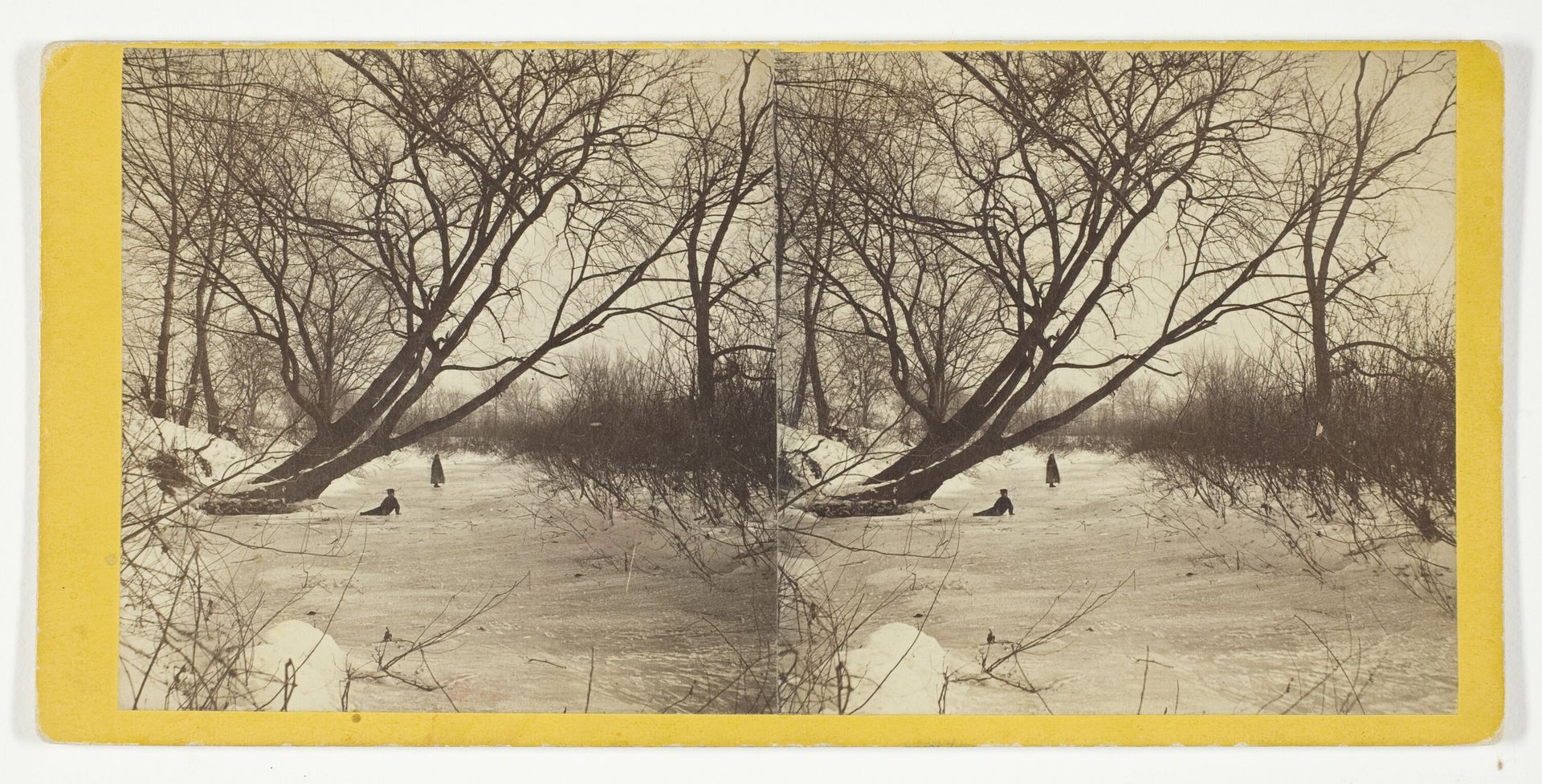Winter Lane in the Country by Anonymous