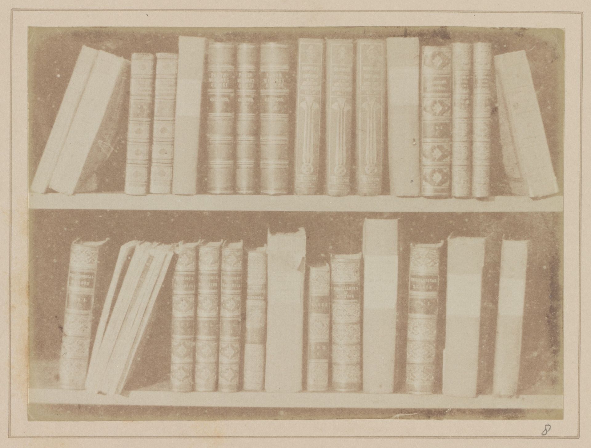 A Scene in a Library by William Henry Fox Talbot