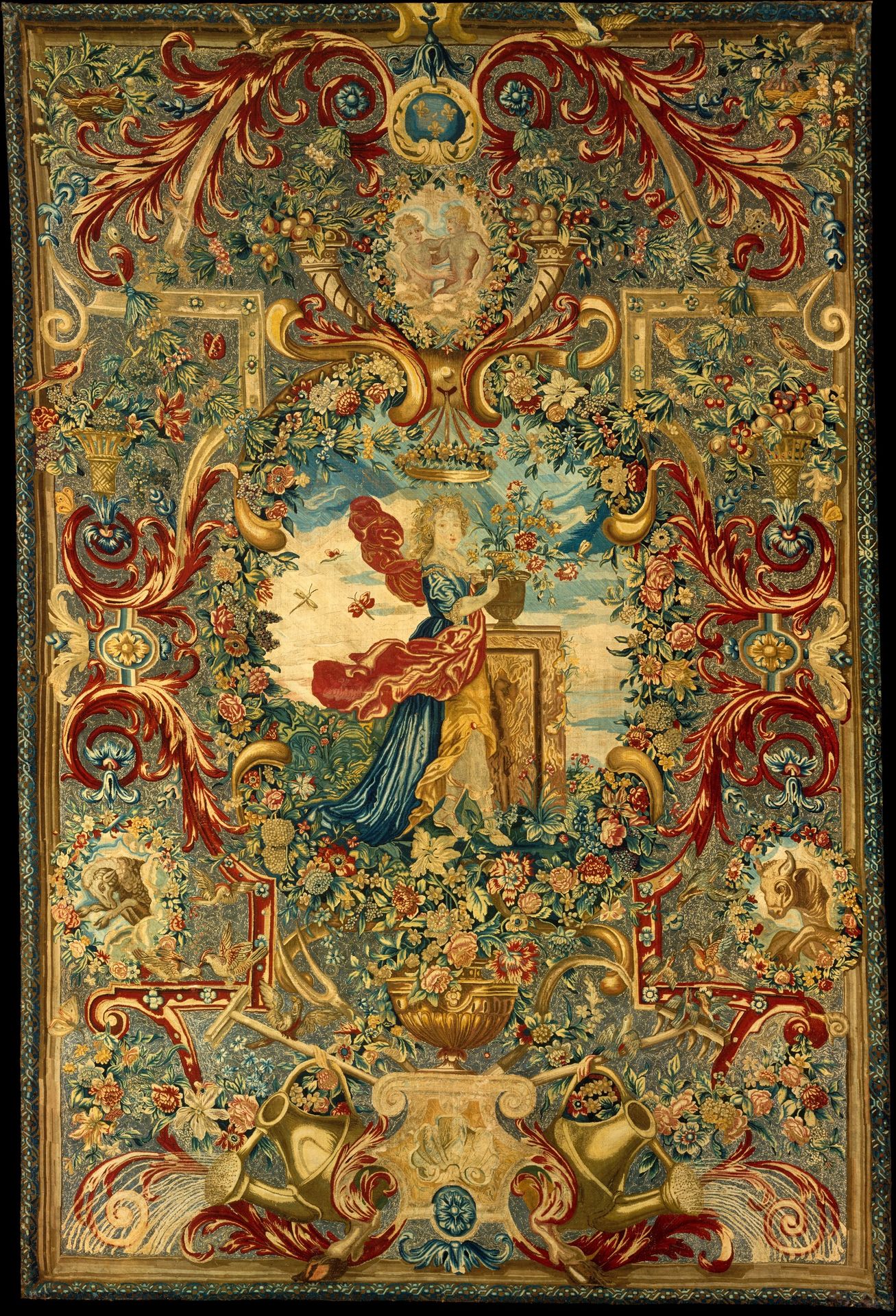 Seasons and Elements (Spring) (set of four) by Charles Le Brun