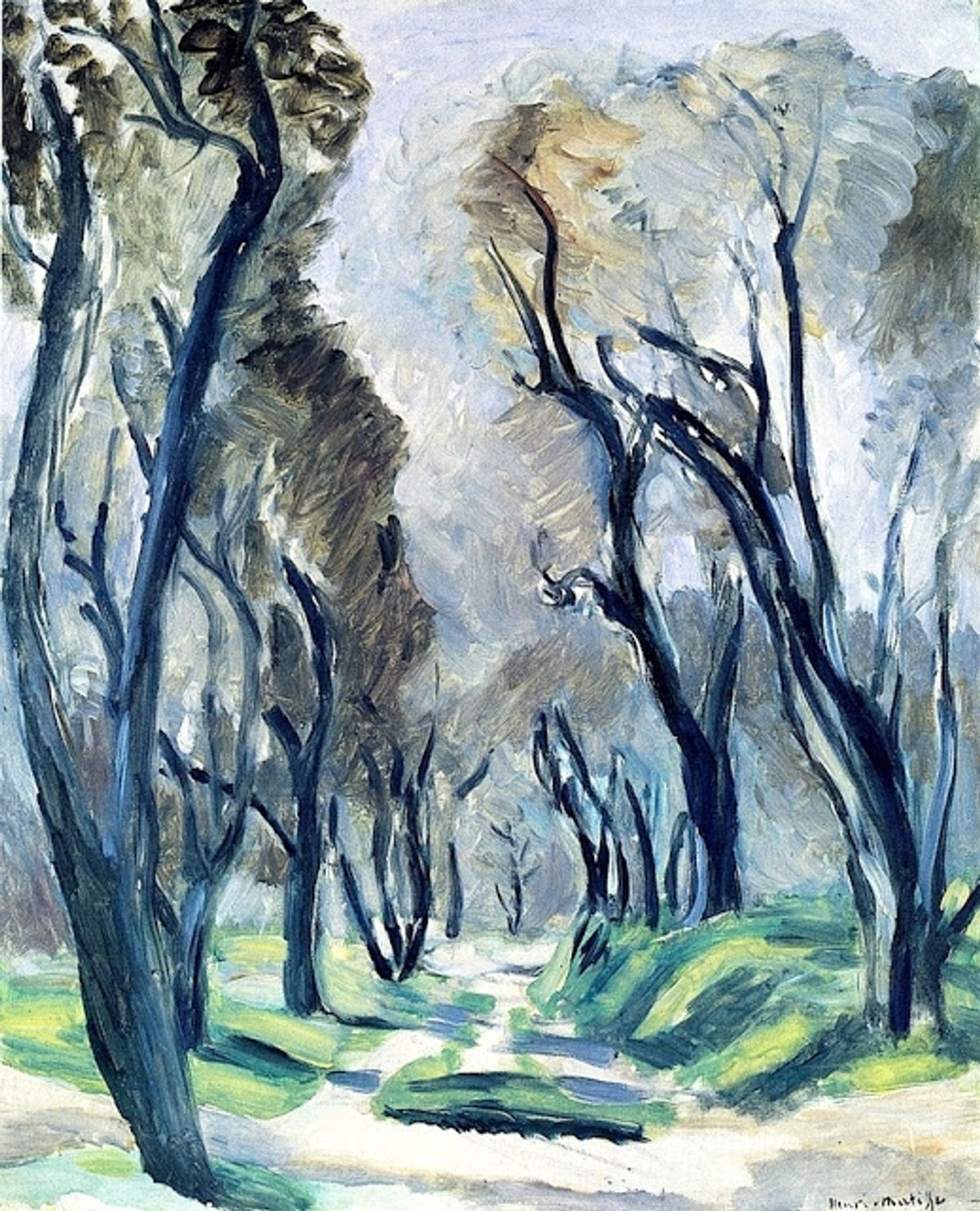 The Path of Olive Trees by Henri Matisse