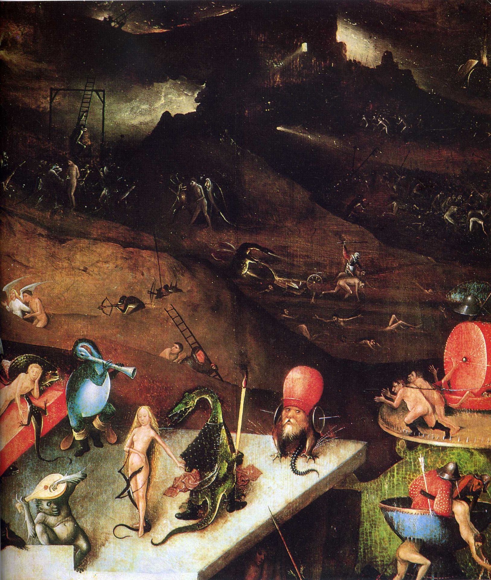 The Last Judgement (detail) by Hieronymus Bosch