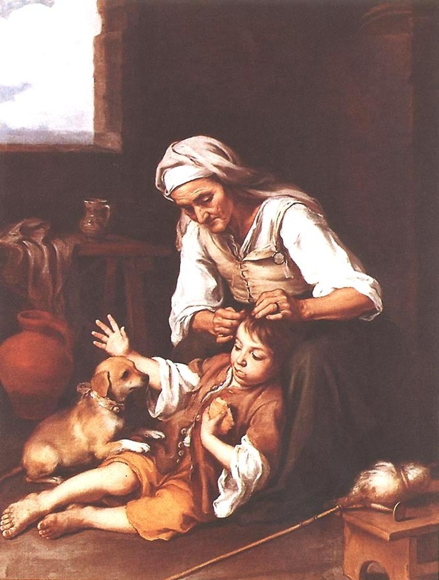 The Toilette by Bartolomé Estebán Murillo