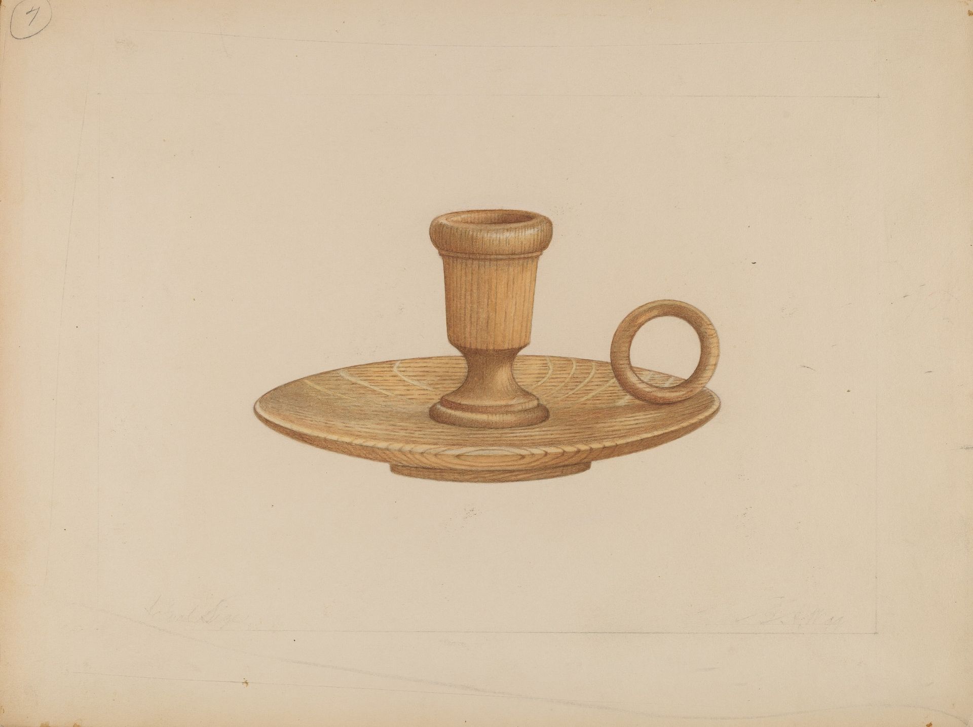 Candle Holder by Arthur Wegg