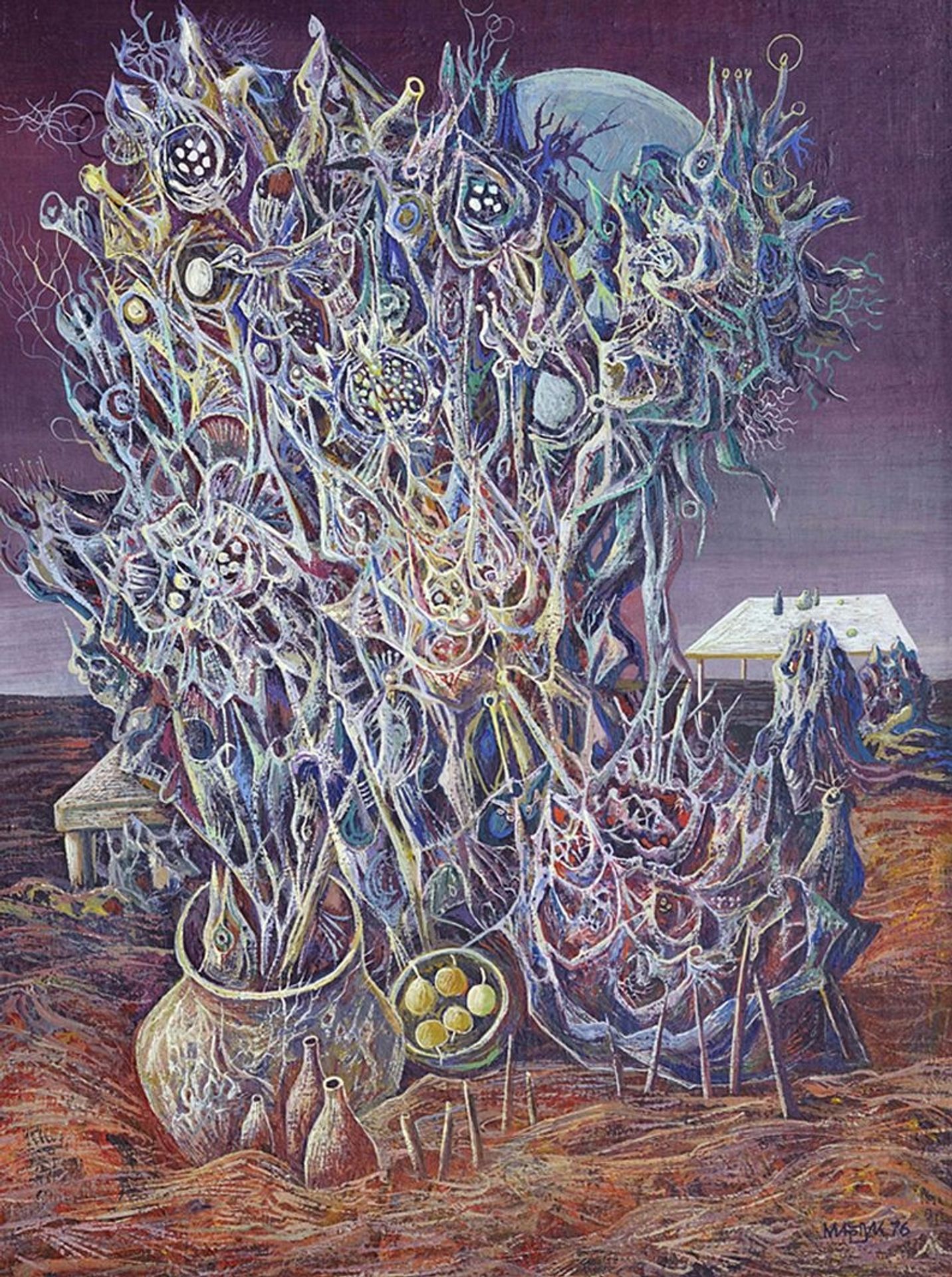 Moon Flowers by Ivan Marchuk