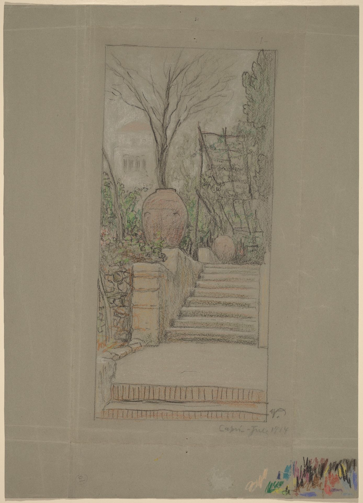 Capri by Elihu Vedder