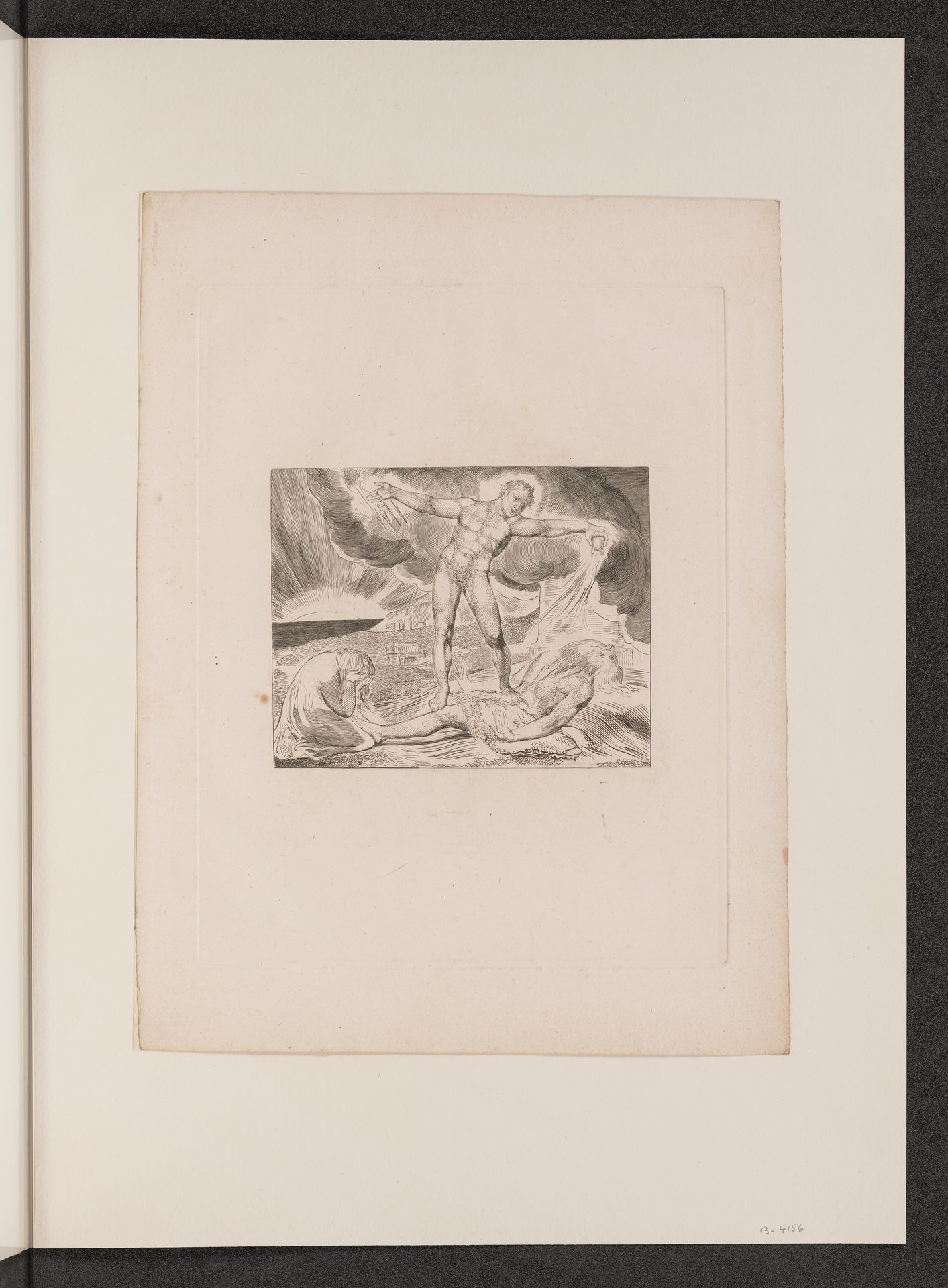 Satan Smiting Job with Boils by William Blake