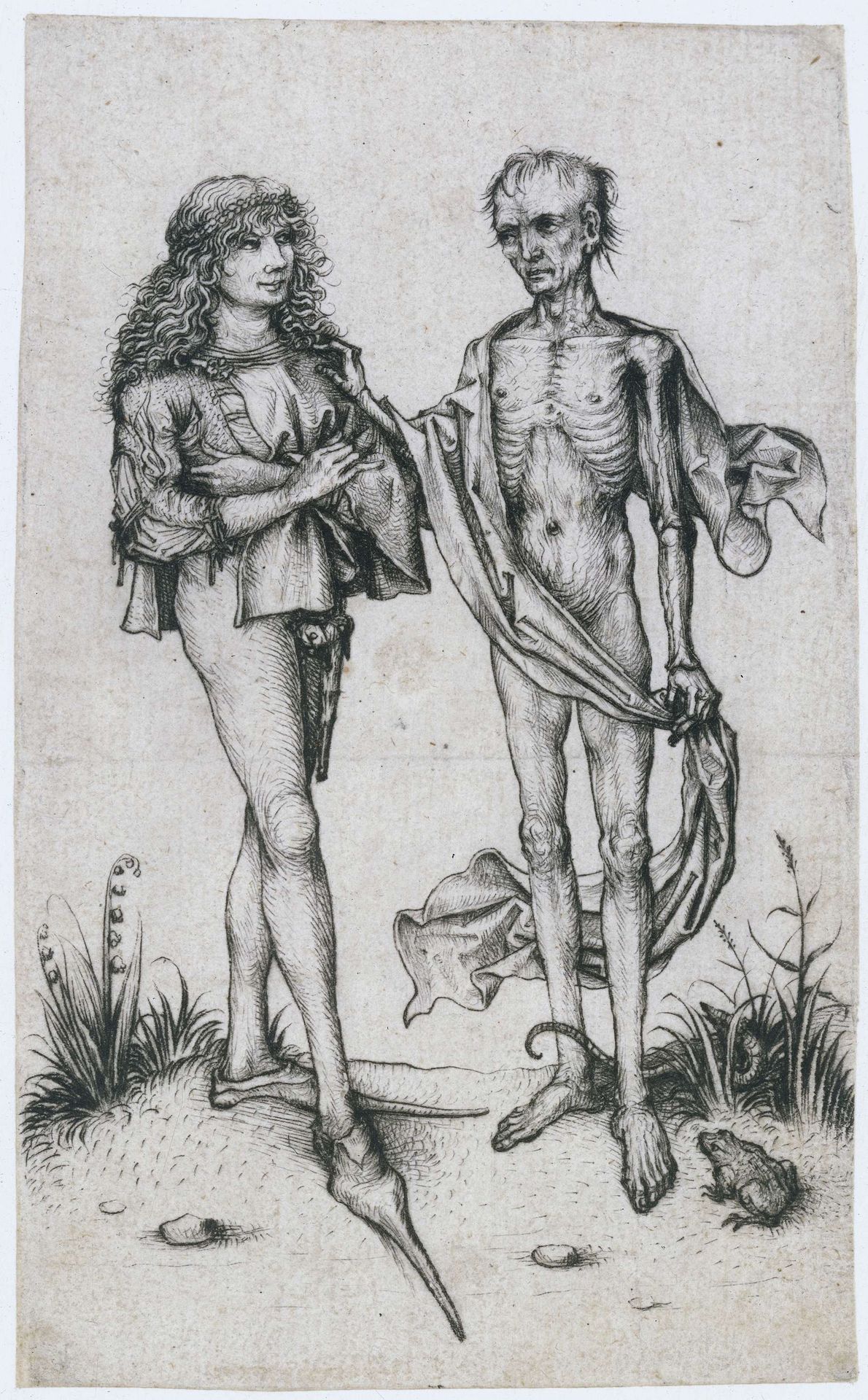 Jongeman en de Dood by Meester van het Amsterdamse Kabinet
