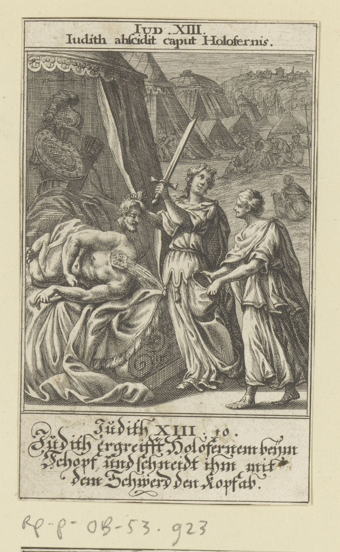 Judit onthoofdt Holofernes by Anonymous