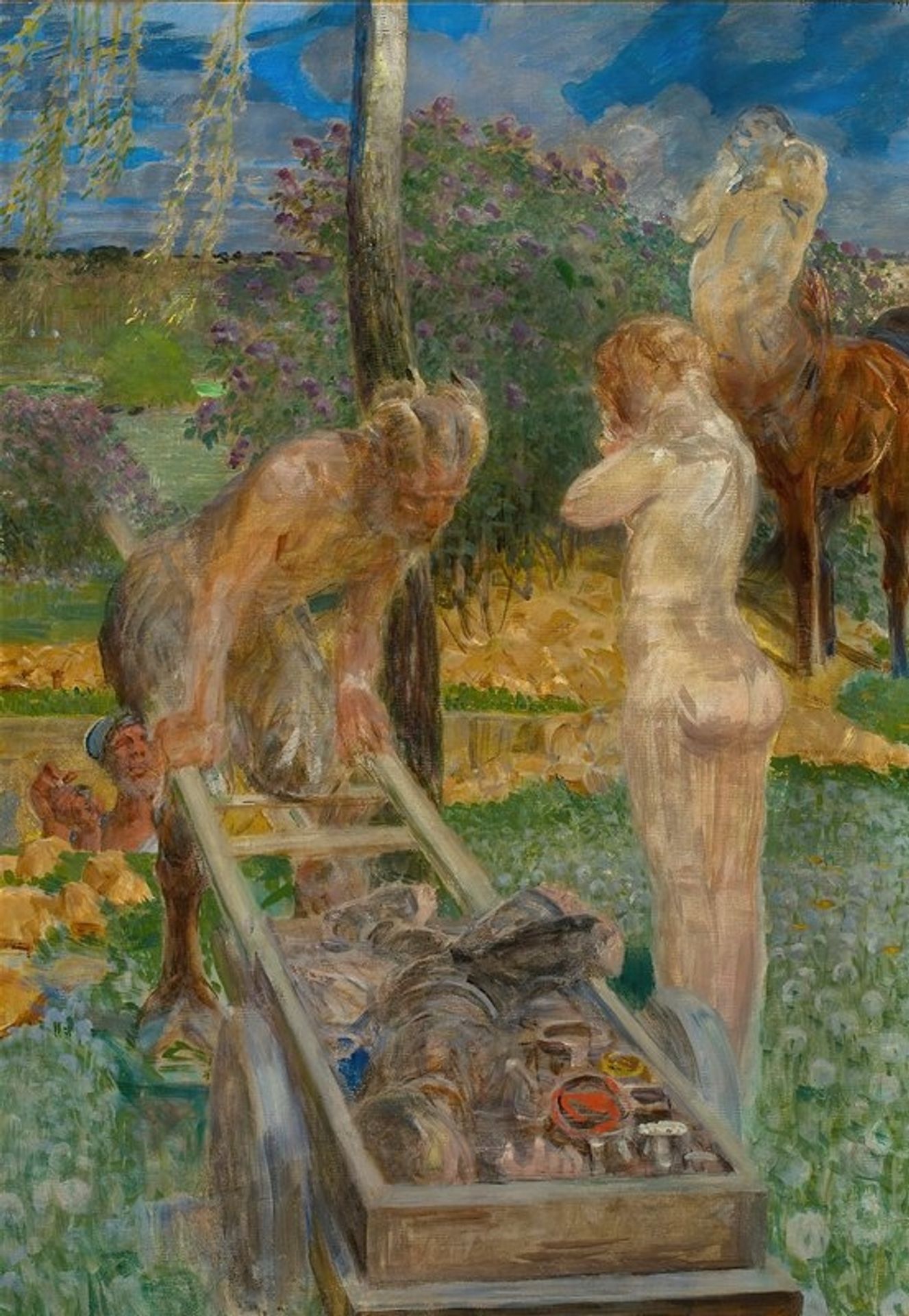 Funeral of a painter’s apprentice by Jacek Malczewski
