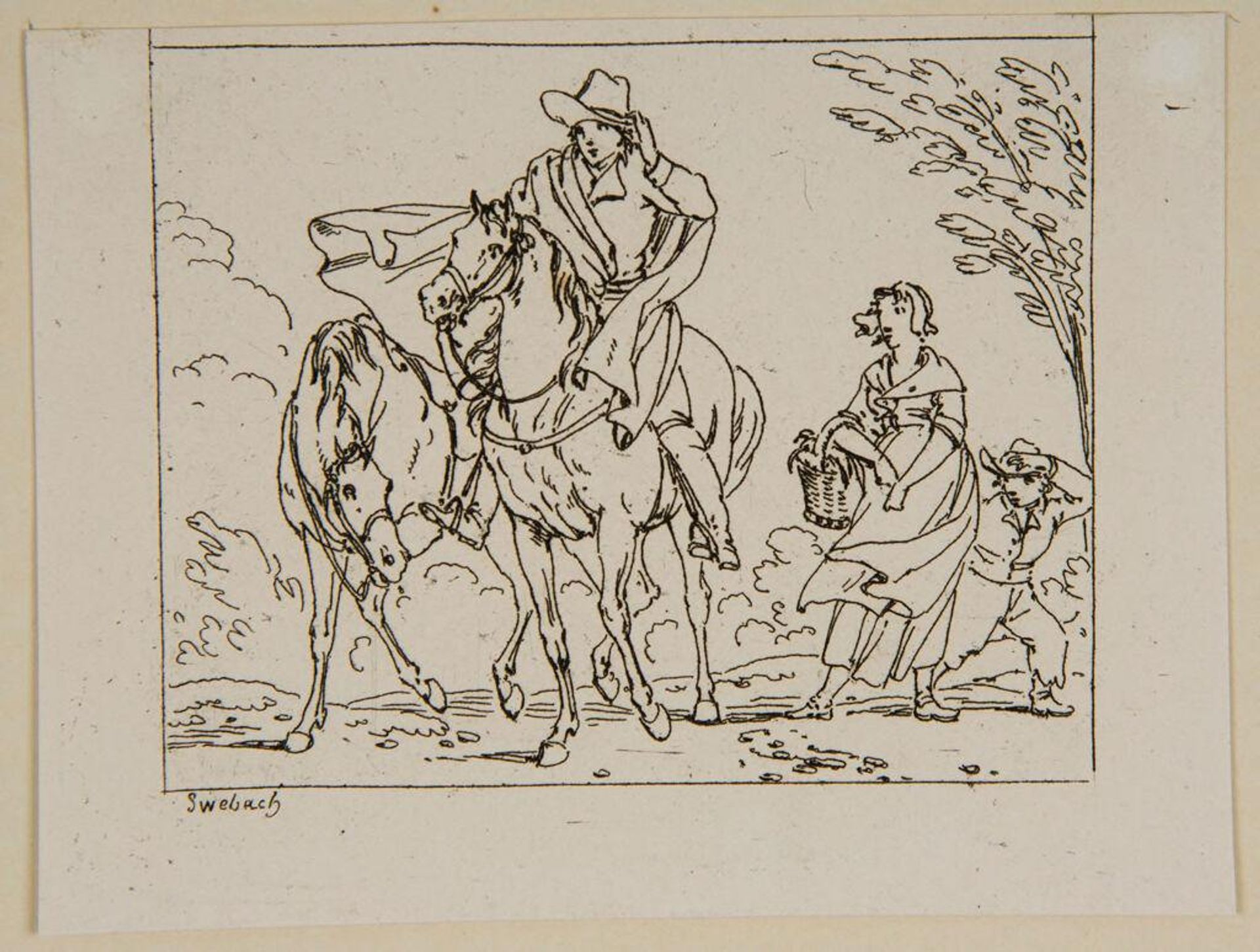 Plate XVI by Jacques-Francois-Joseph Swebach