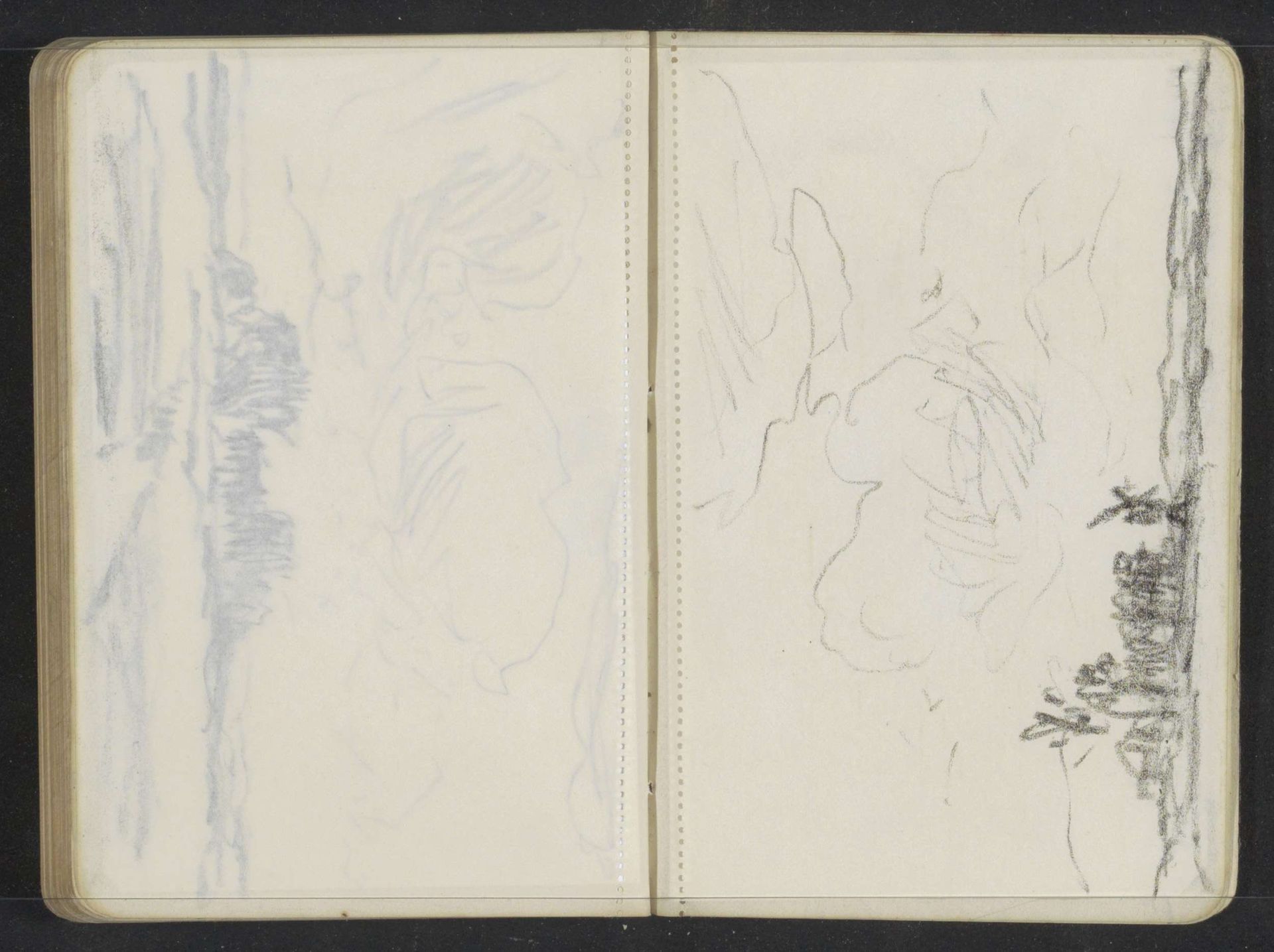 Landschap met een molen by Alexander Shilling