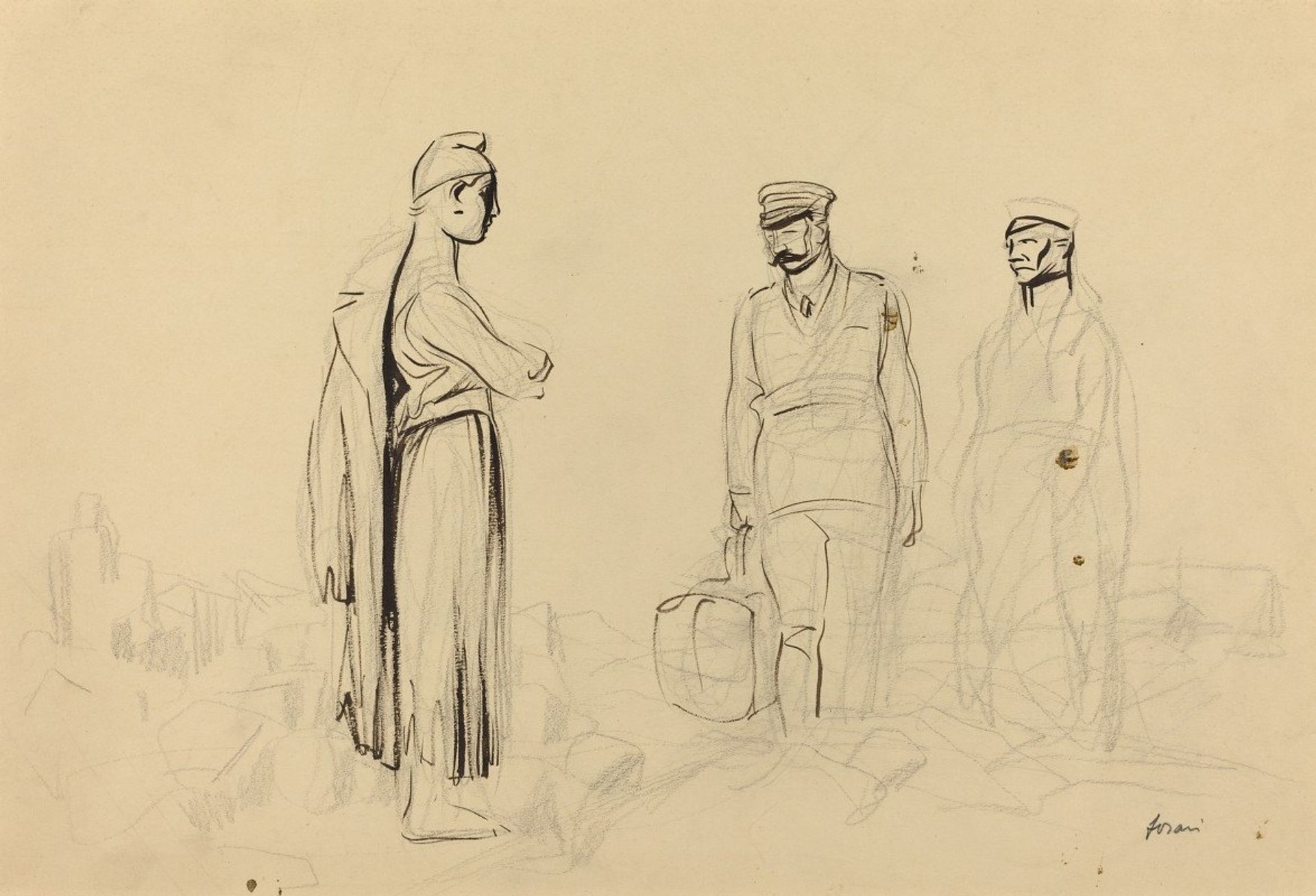 Toward Peace by Jean-Louis Forain