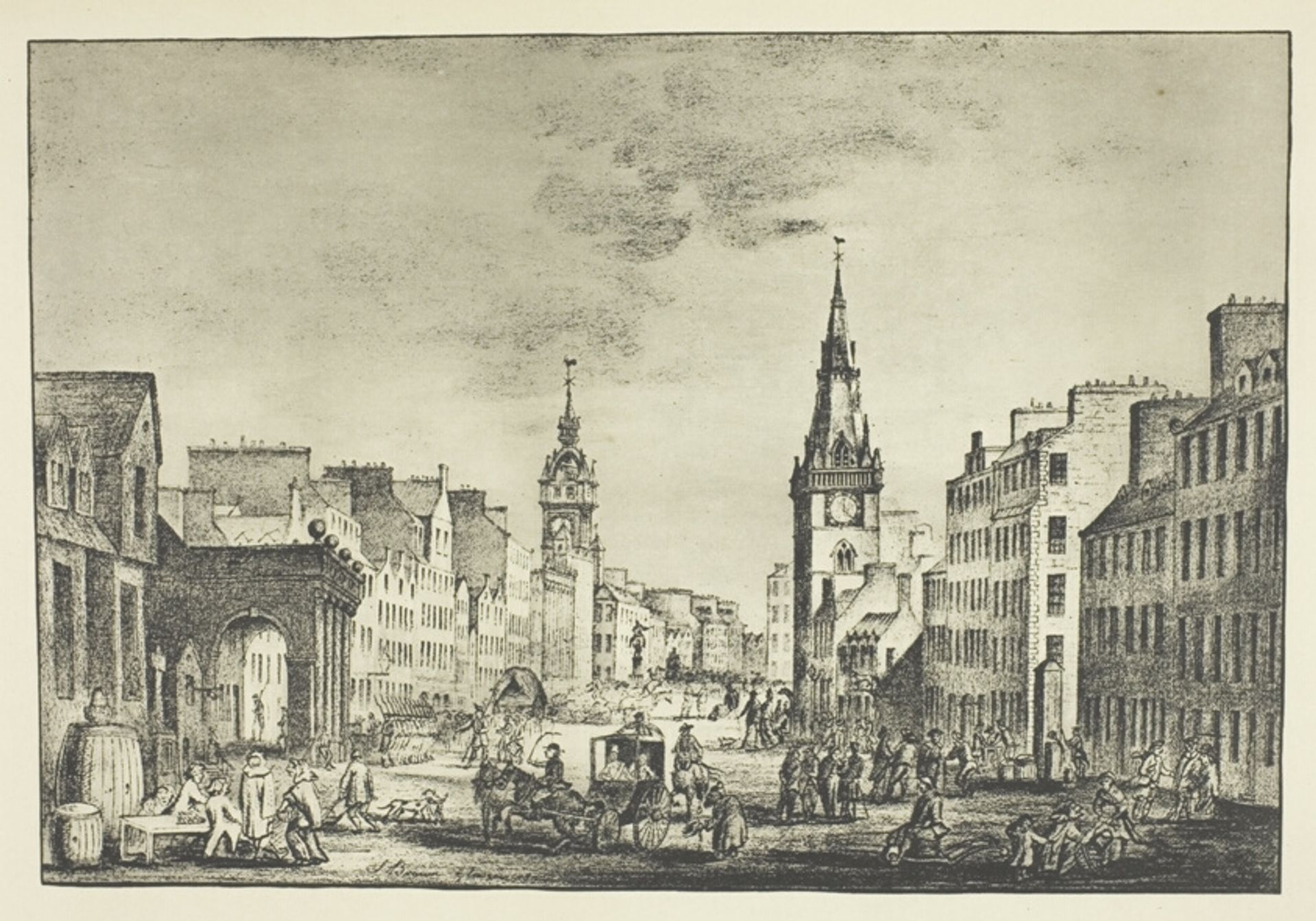 Trongate in the Olden Time by James Craig Annan
