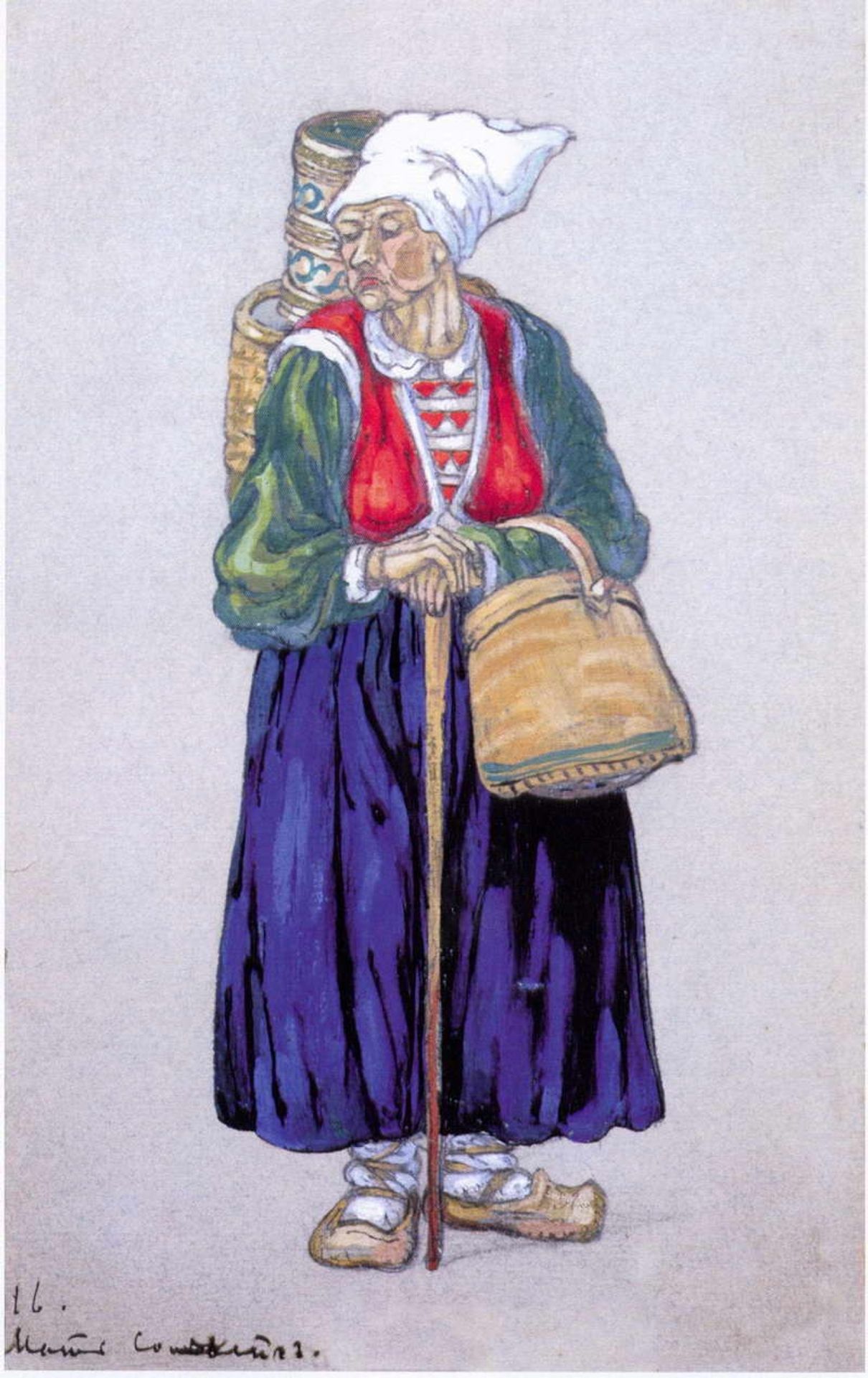 Solveig's mother by Nicholas Roerich