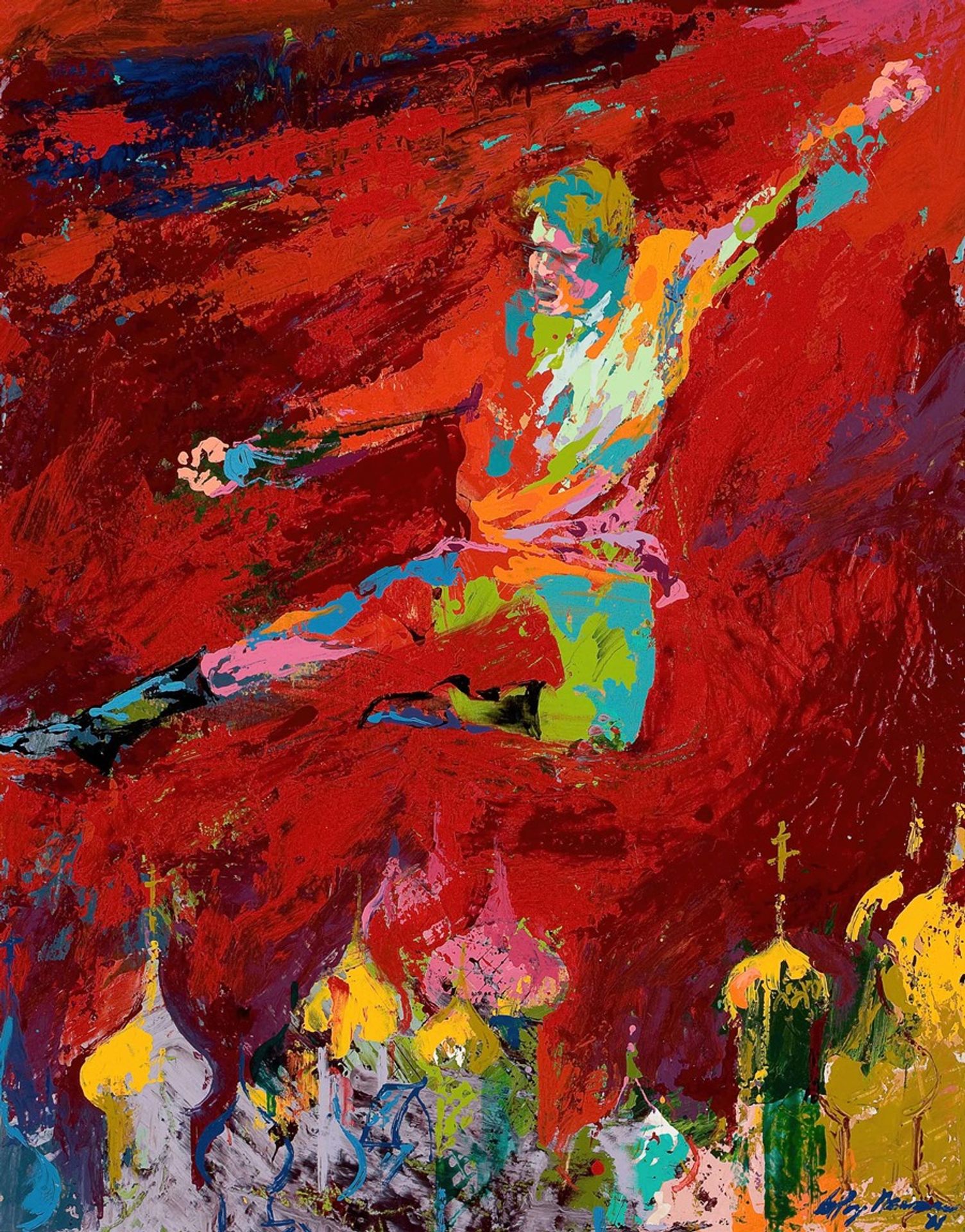 Russian Cossack by LeRoy Neiman