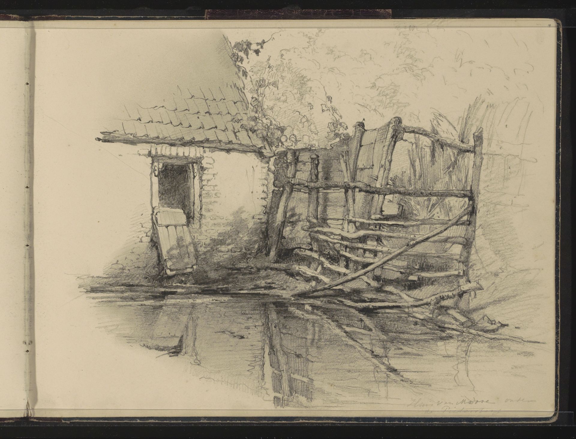 Huis van Anton Mauve bij de Oosterbeekse Pietsersberg by Maria Vos